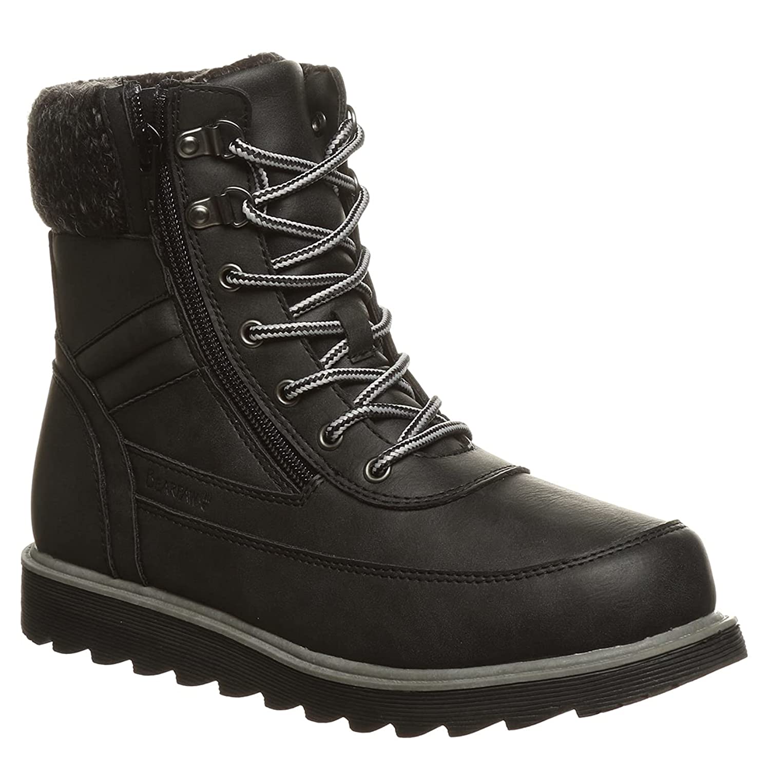 Bearpaw Montana Women's Textile, Faux Leat Boots - 2719W in Black