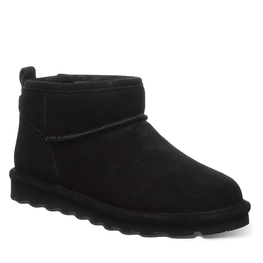 Bearpaw Shorty Women's Comfortable and Stylish Winter Boots - 2860W - Black