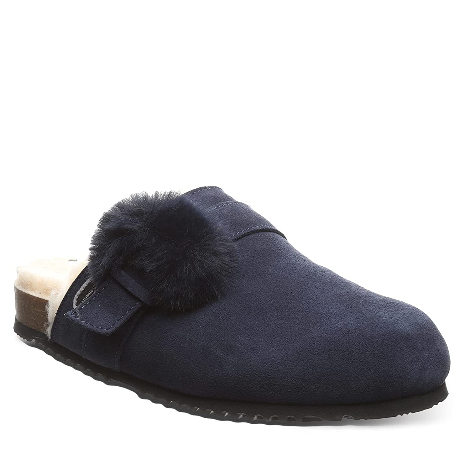 Bearpaw Stevie Women's Leather Slippers - 2869W - Cadet