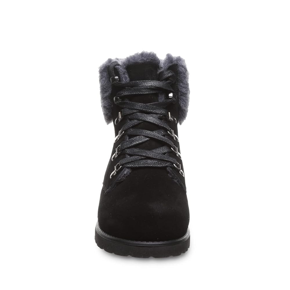 Bearpaw Sam Women's Lace-up Boots - 2950w - Black/gray