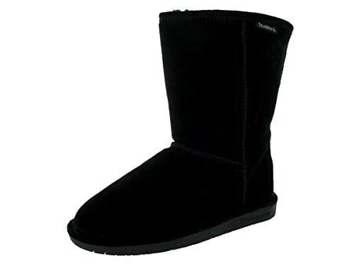 Bearpaw Emma Short - 8 inch Sheepskin Boots - 608W in Black