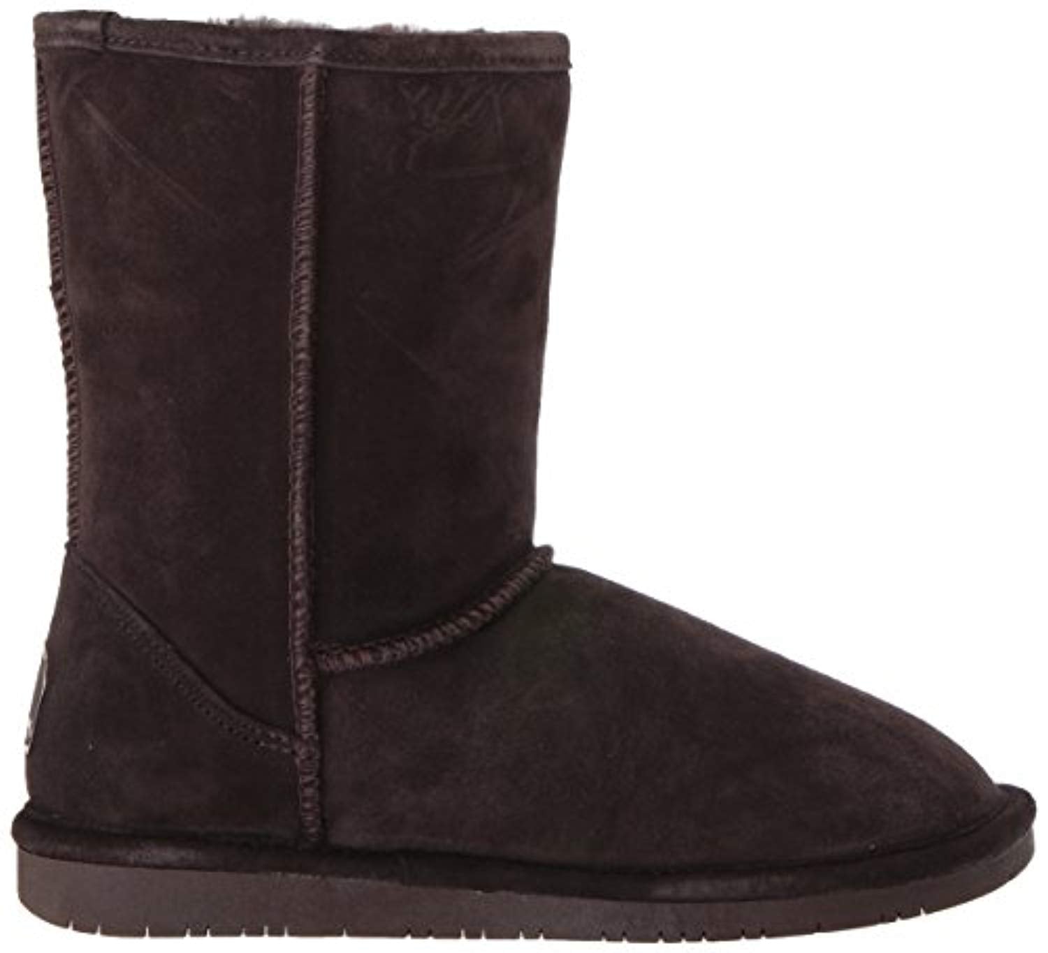 Bearpaw Emma Short - 8 inch Sheepskin Boots - 608W - Chocolate Ii