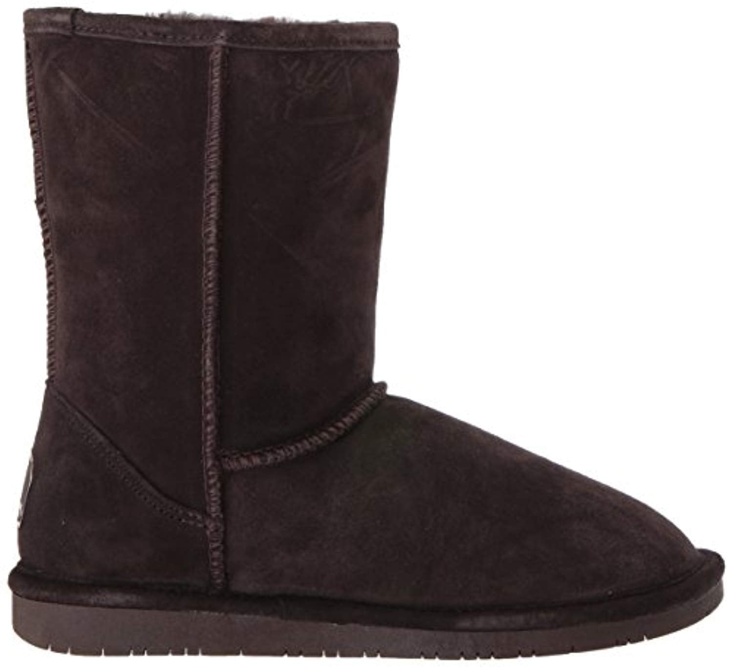 Bearpaw Emma Short - 8 inch Sheepskin Boots - 608W - Chocolate Ii