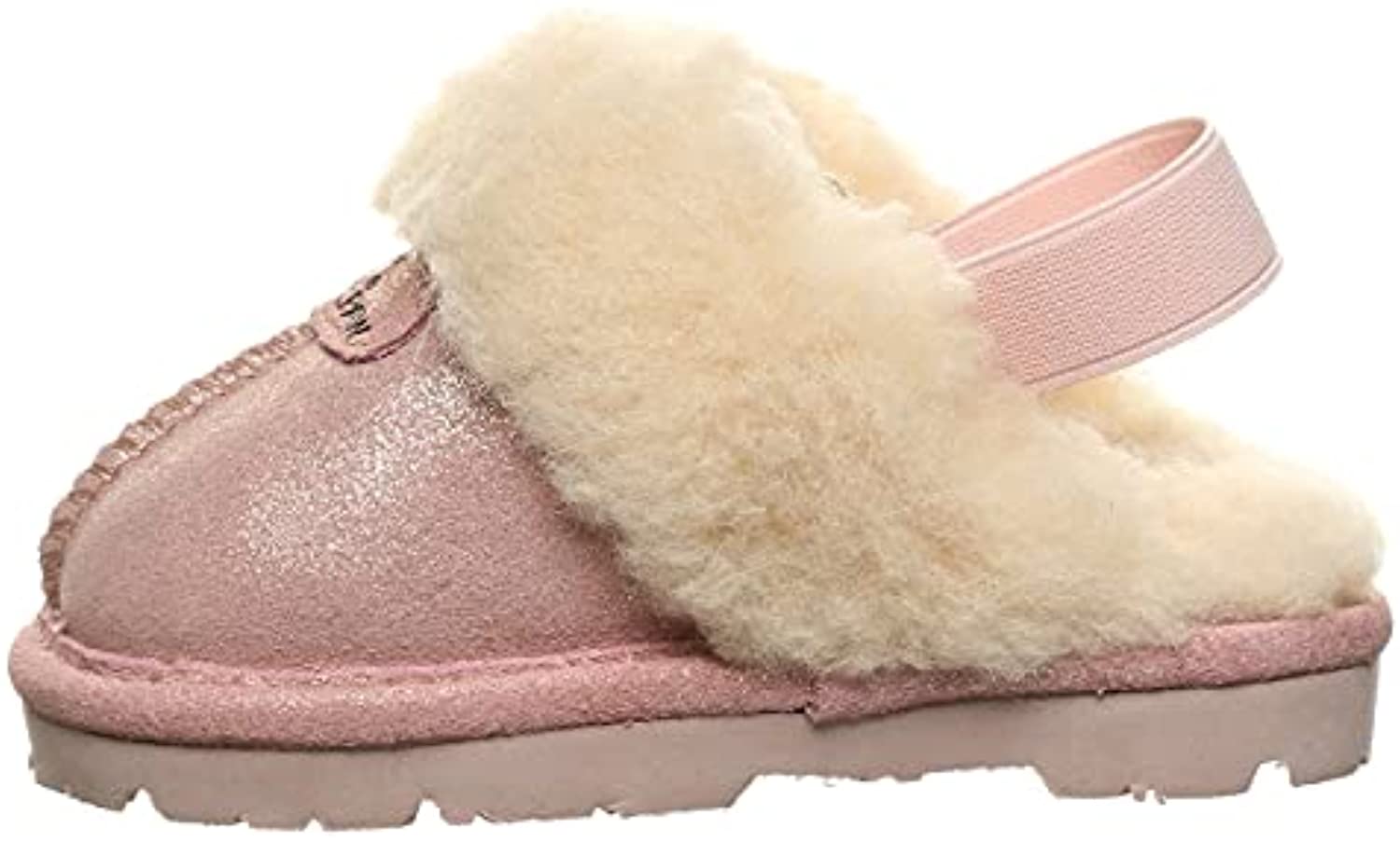 Bearpaw Loki Toddler Toddler Leather Slippers - 671T - Pink Glitter