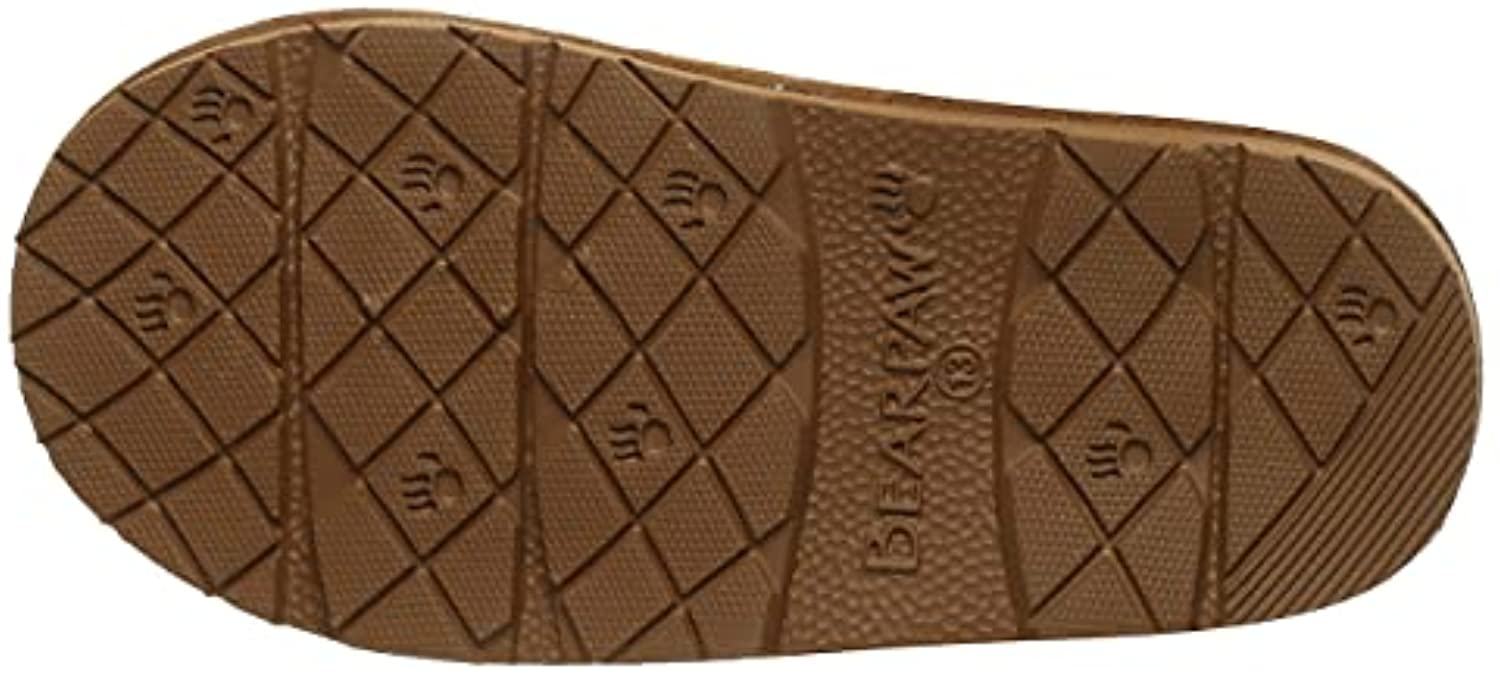 Bearpaw Loki Kid's Leather, Wool Slippers - 671Y - Hickory