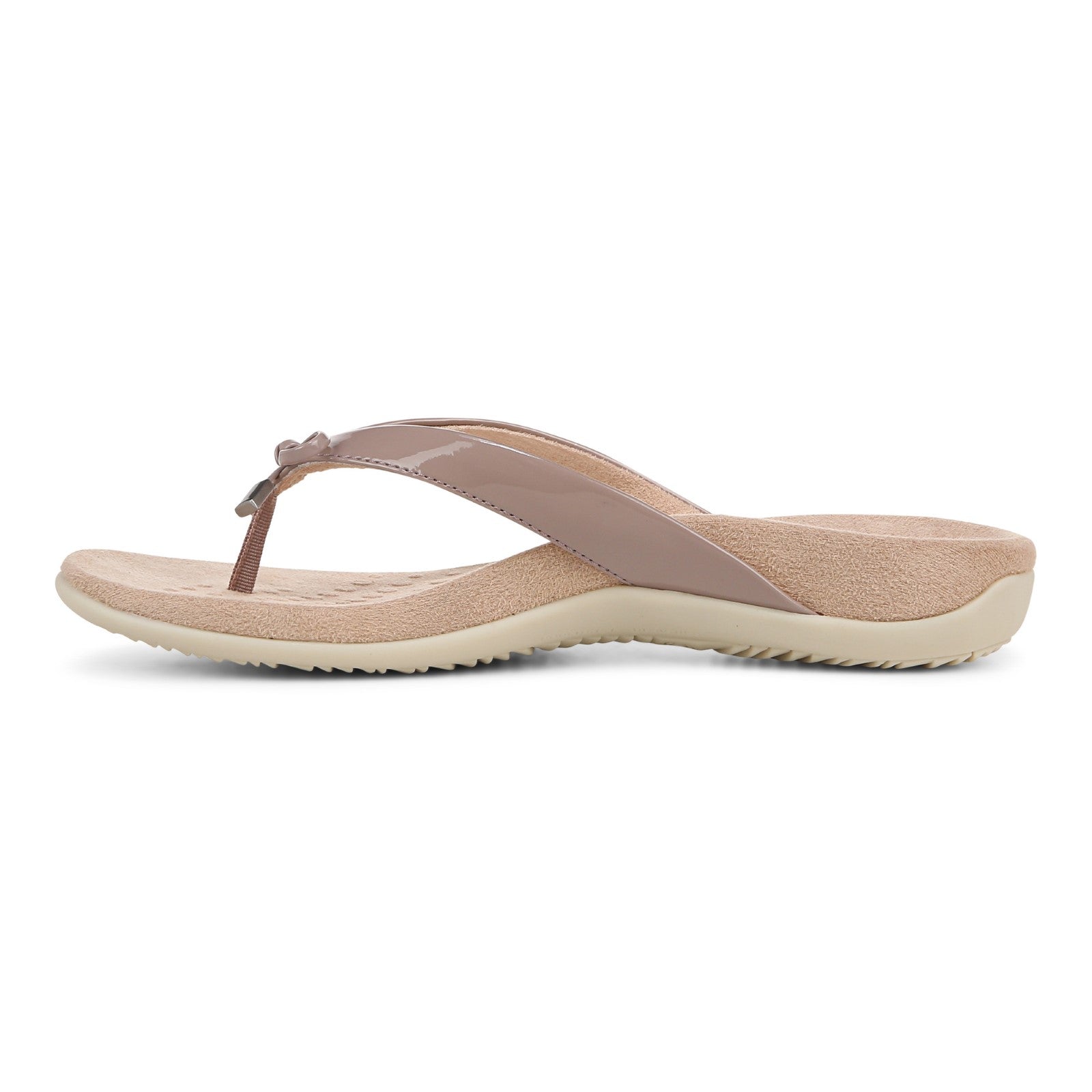 Vionic Bella - Women's Orthotic Thong Sandals - Magnolia Dusk - Left Side