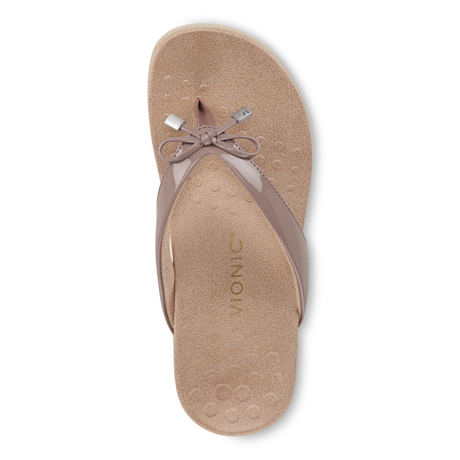 Vionic Bella - Women's Orthotic Thong Sandals - Magnolia Dusk - Top