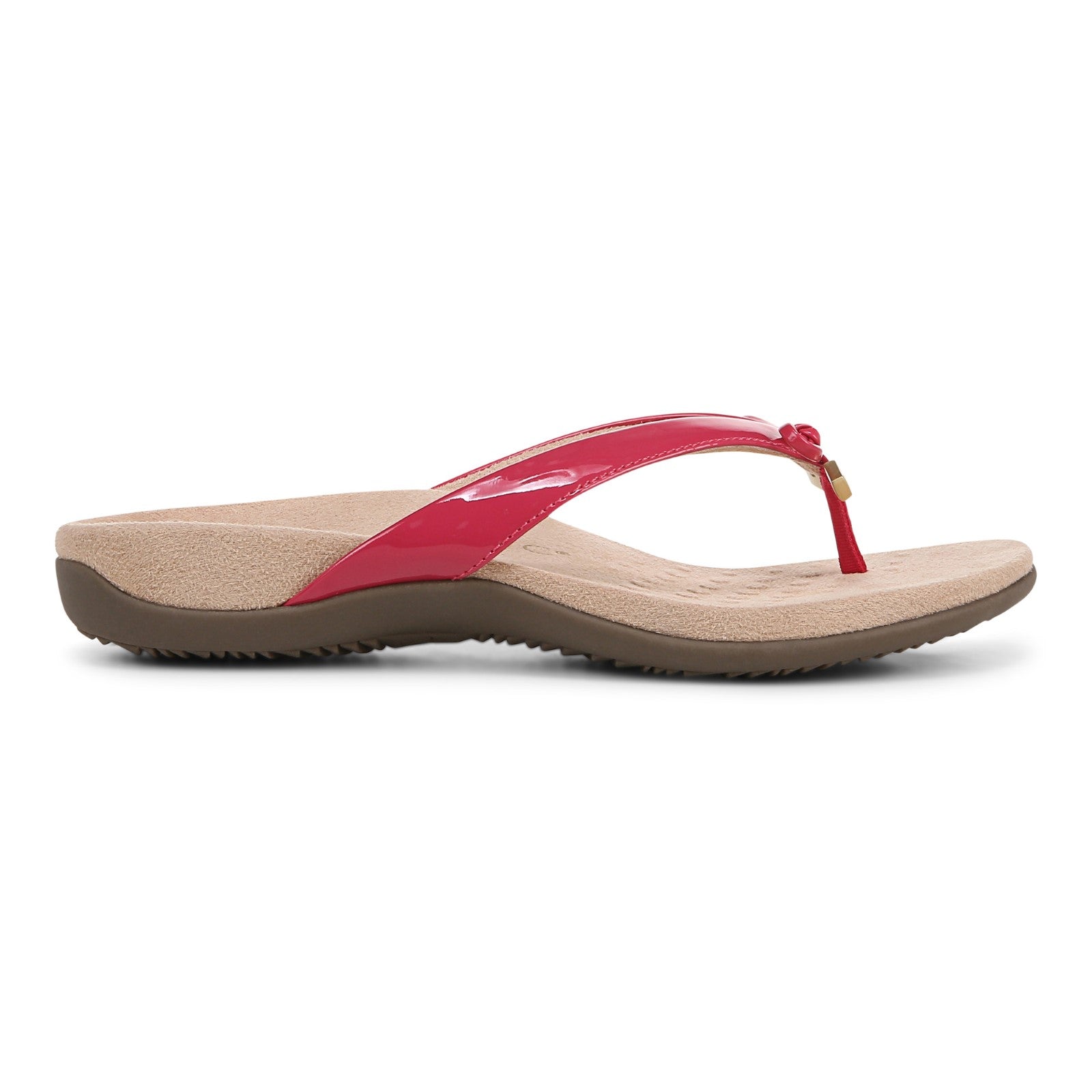 Vionic Bella - Women's Orthotic Thong Sandals - Viva Magenta - Right side