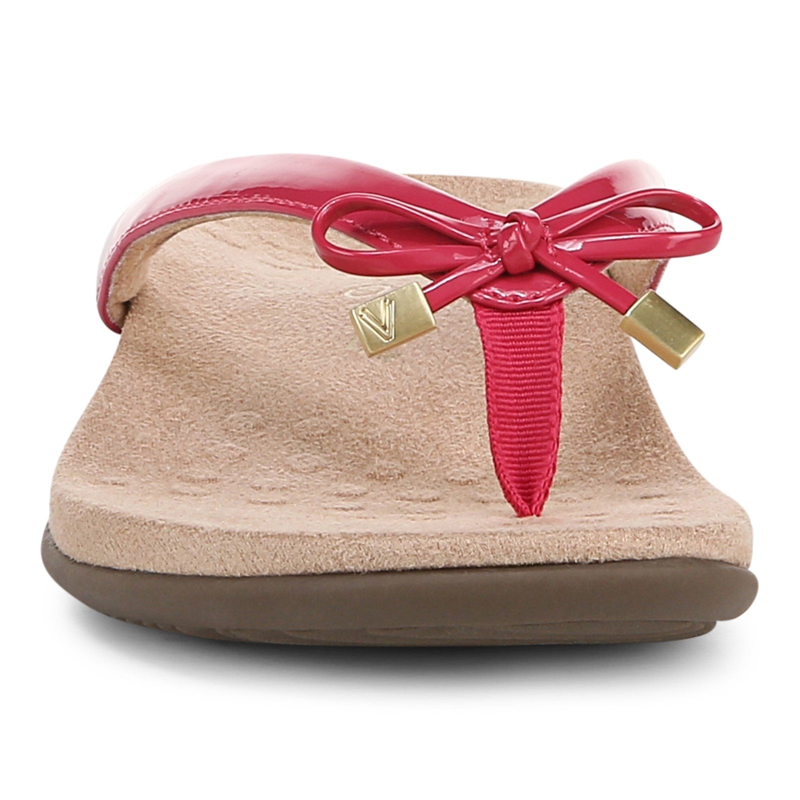 Vionic Bella - Women's Orthotic Thong Sandals - Viva Magenta - Front