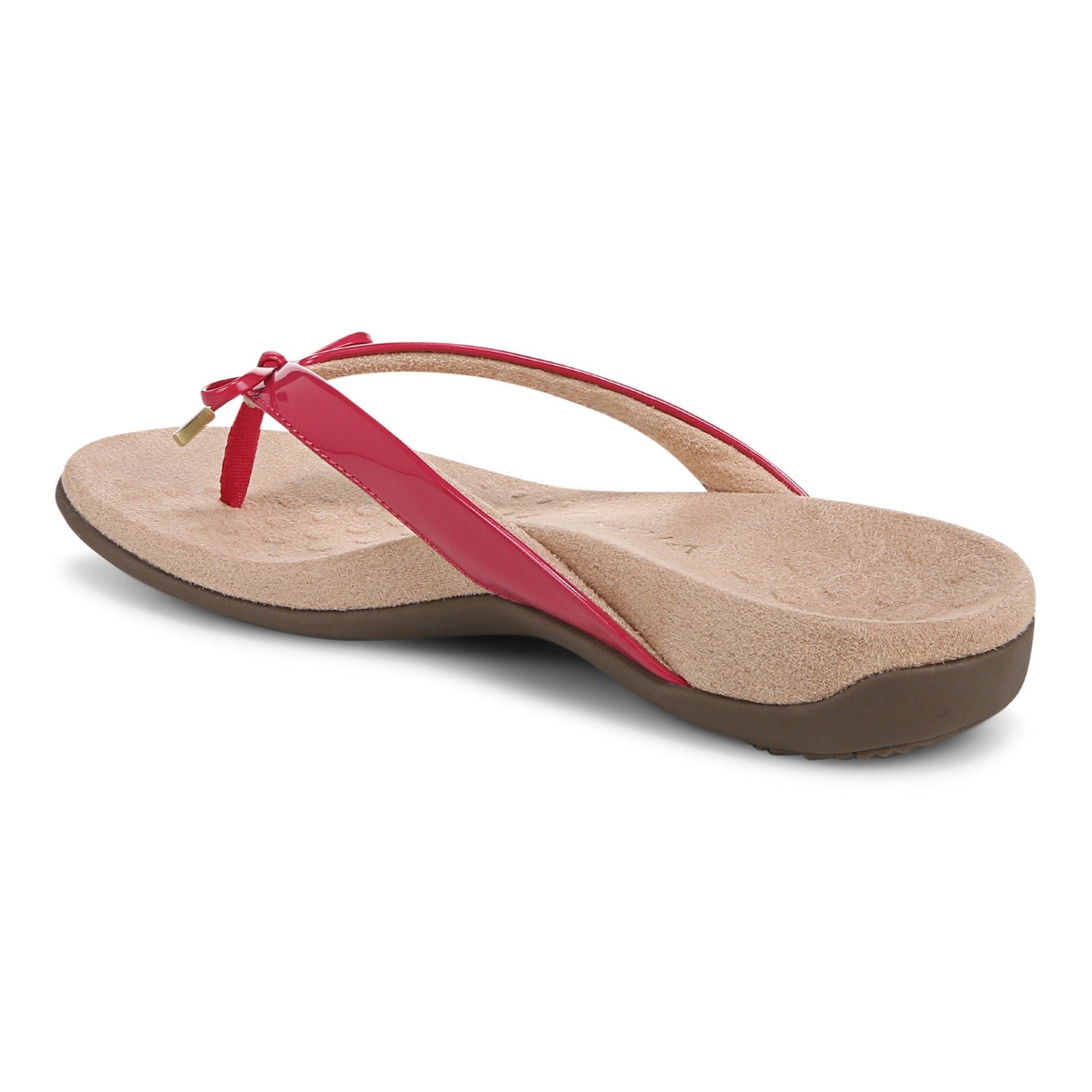 Vionic Bella - Women's Orthotic Thong Sandals - Viva Magenta - Back angle
