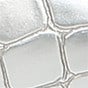 Vionic Bella - Women's Orthotic Thong Sandals - Silver Metallic Croc - Swatch