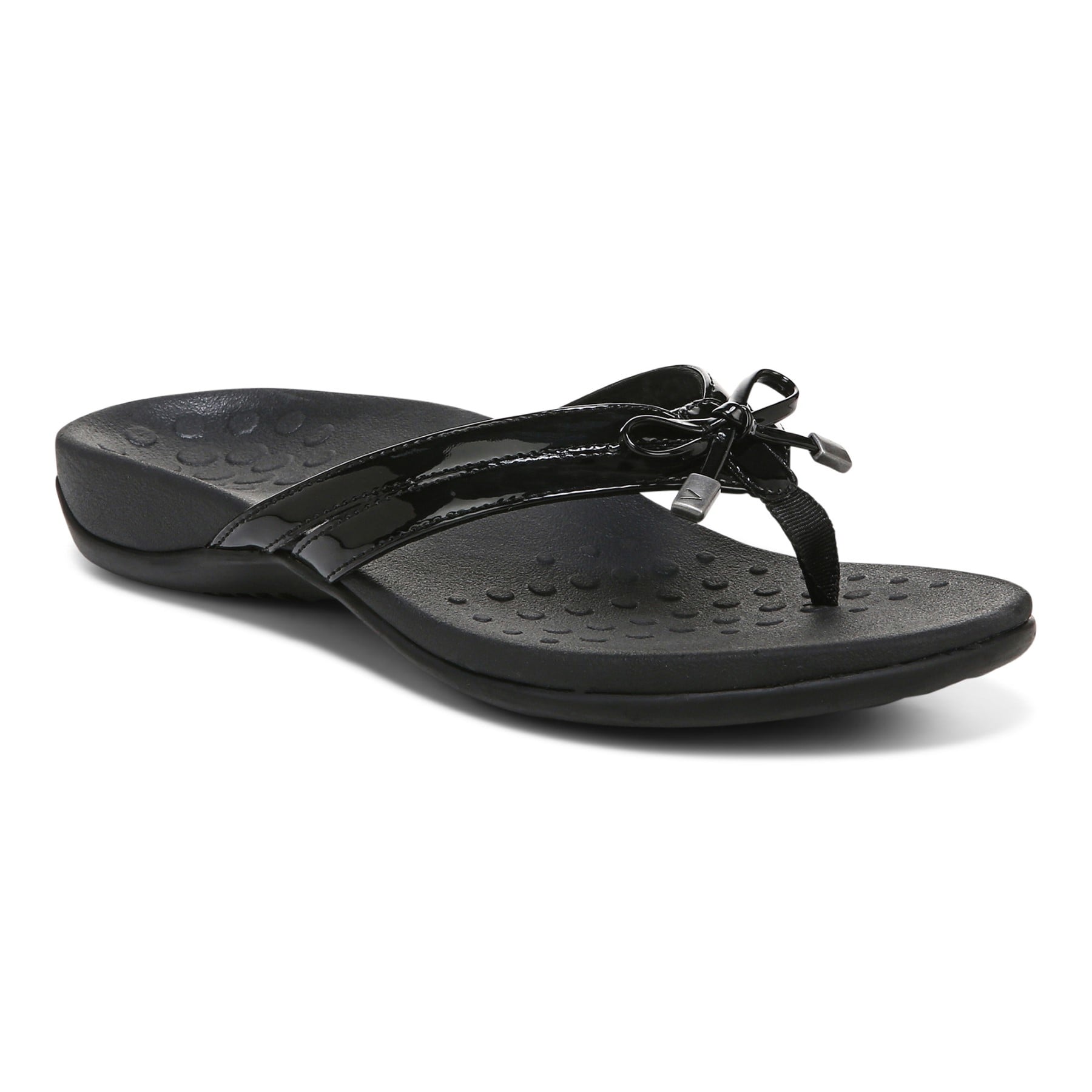 Vionic Bella X Women's Orthotic Support Sandal - Black - Angle main