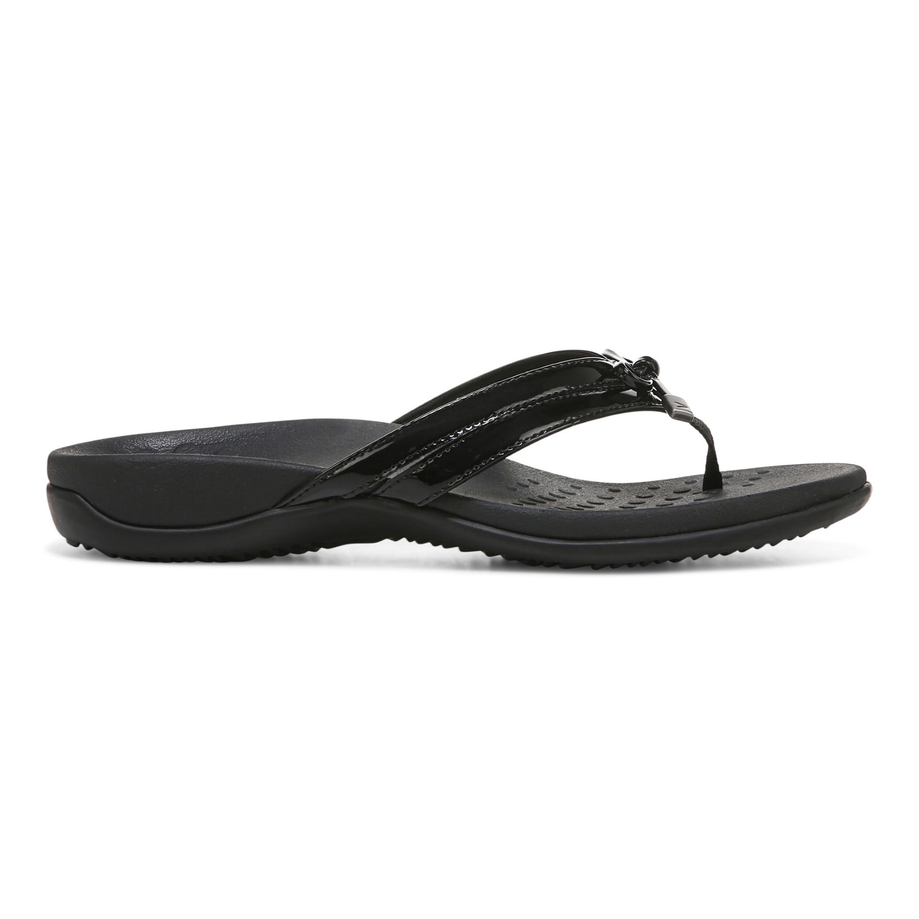 Vionic Bella X Women's Orthotic Support Sandal - Black - Right side