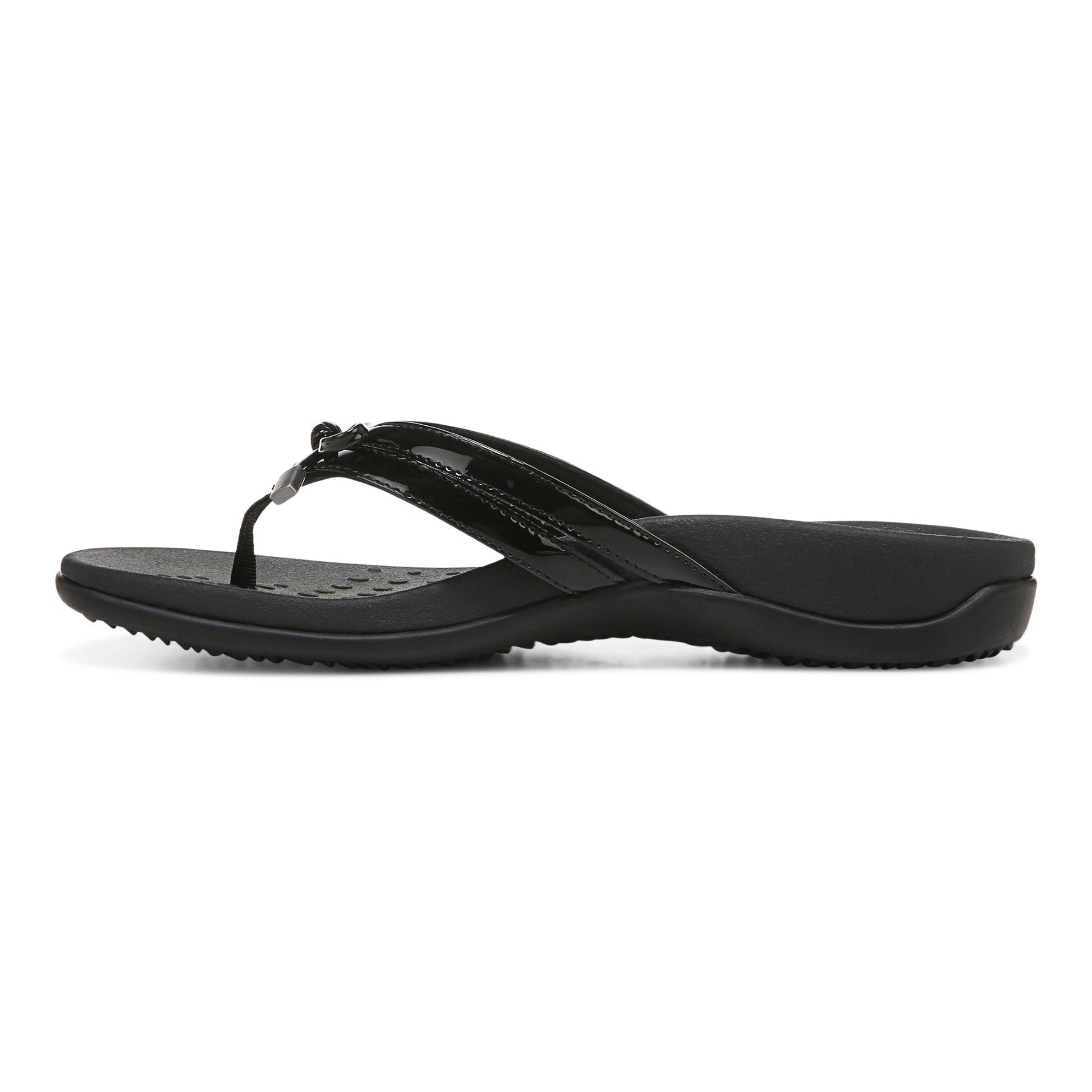 Vionic Bella X Women's Orthotic Support Sandal - Black - Left Side