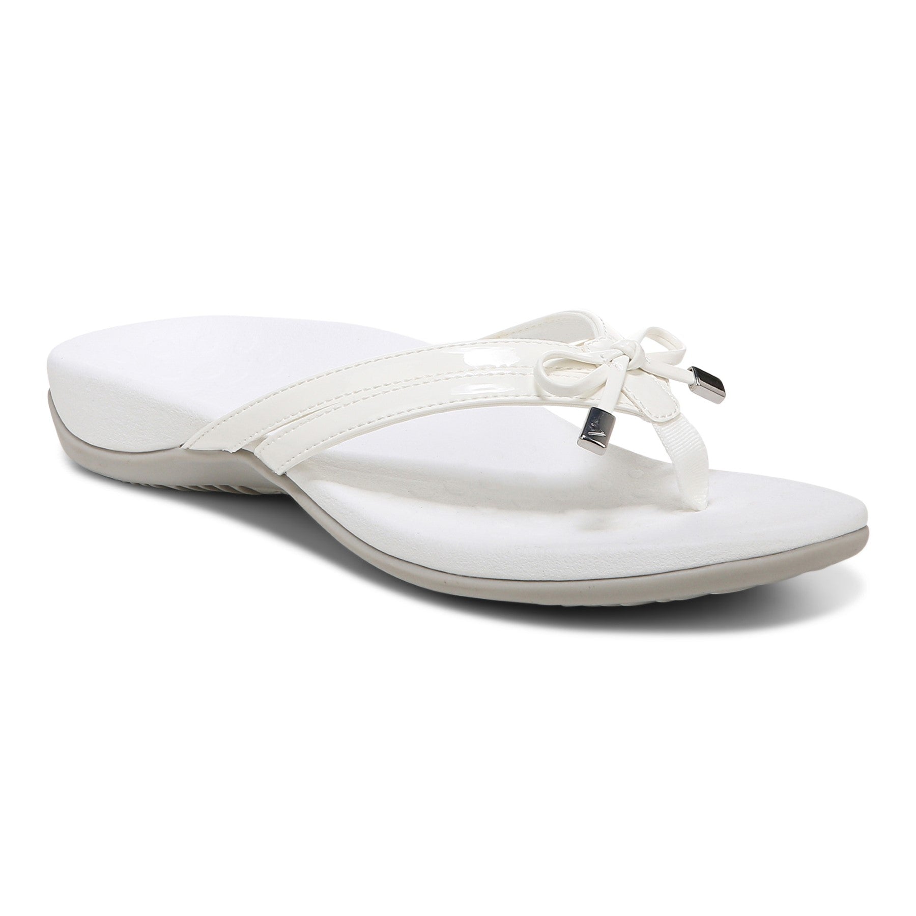 Vionic Bella X Women's Orthotic Support Sandal - White - Angle main