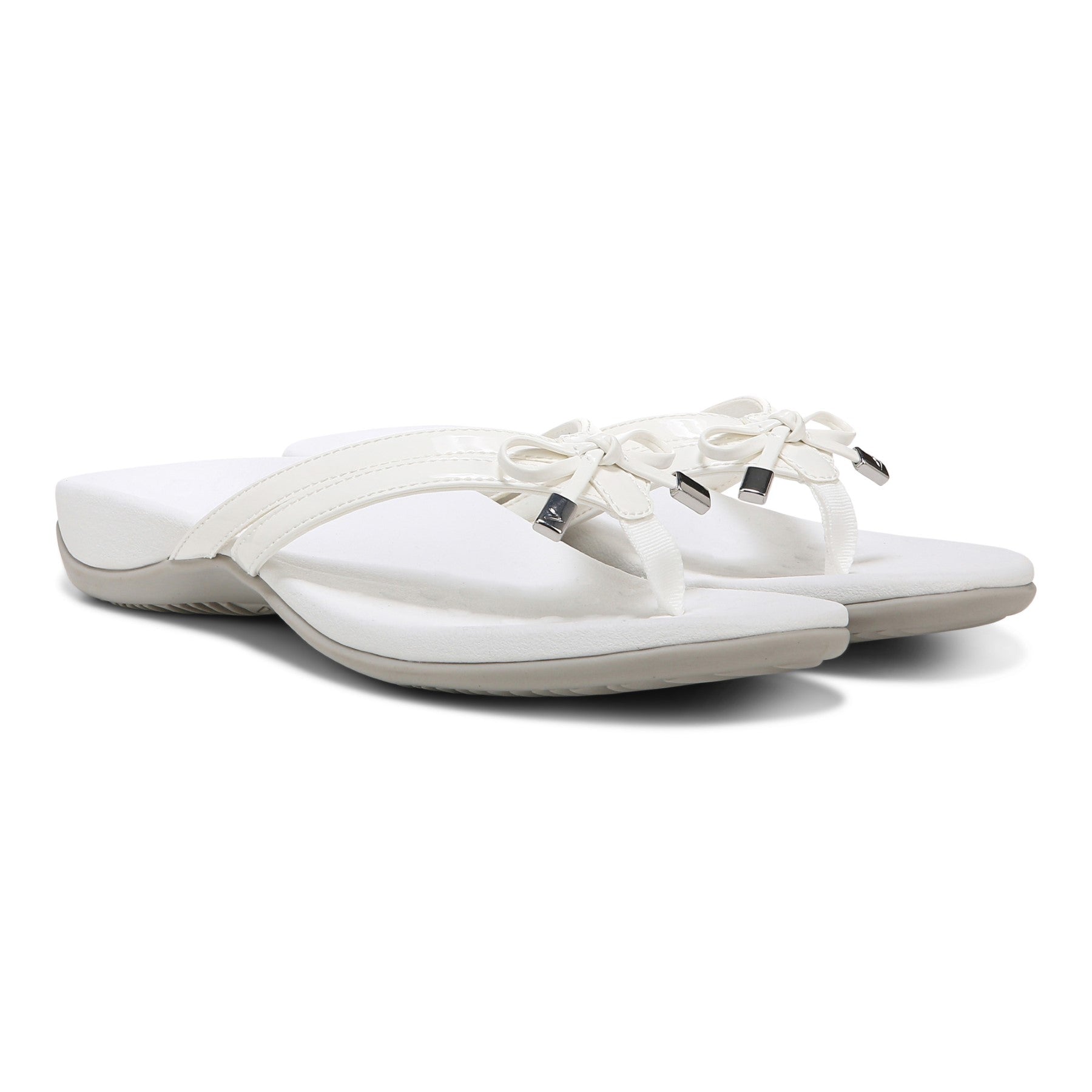 Vionic Bella X Women's Orthotic Support Sandal - White - Pair