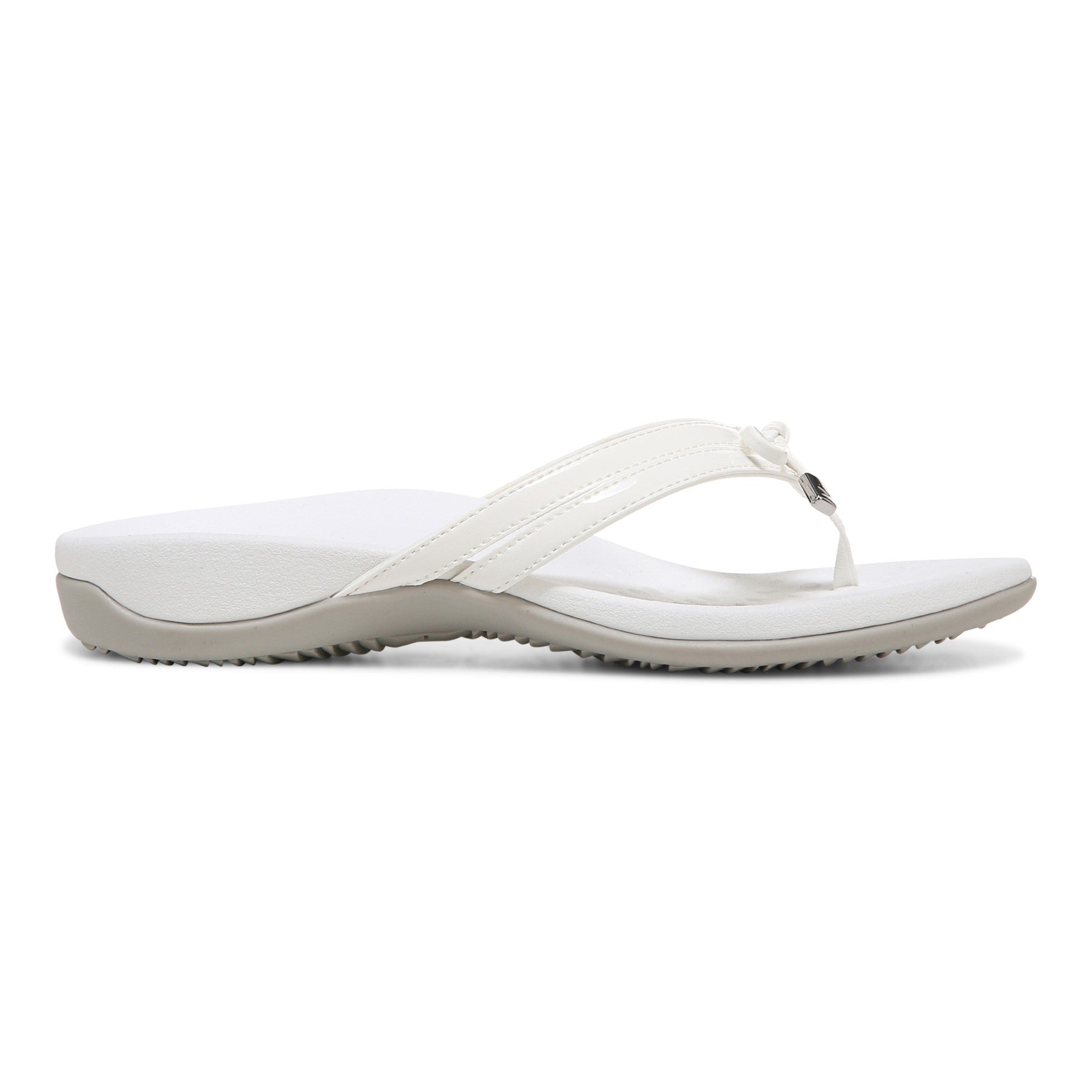 Vionic Bella X Women's Orthotic Support Sandal - White - Right side