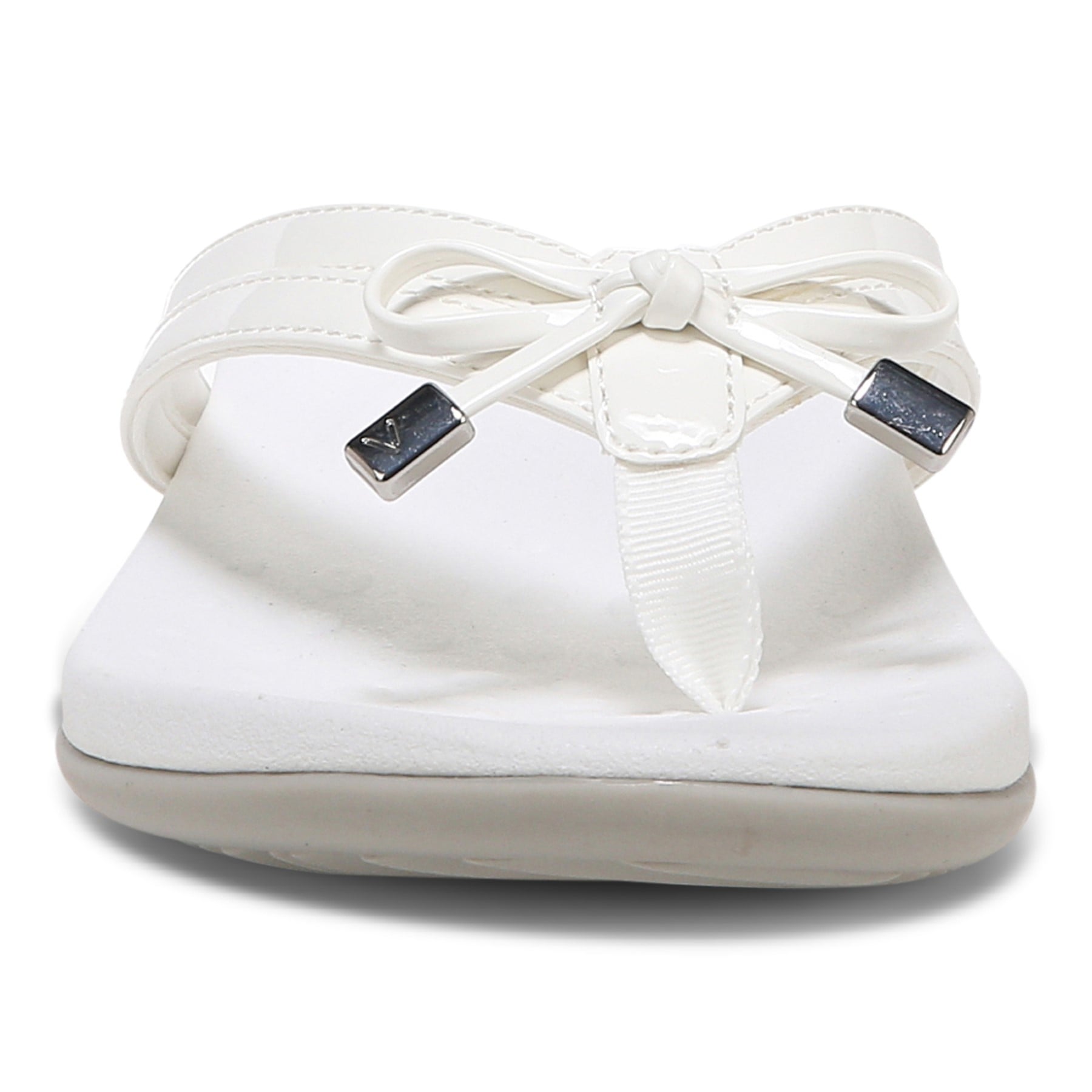 Vionic Bella X Women's Orthotic Support Sandal - White - Front