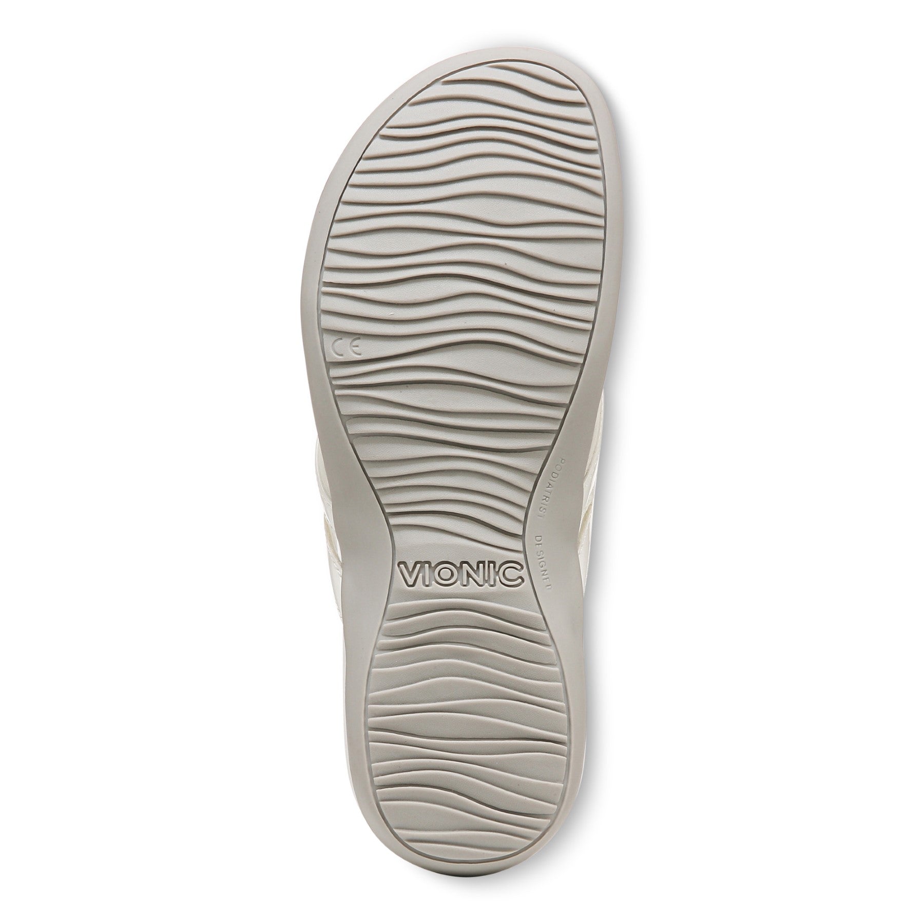 Vionic Bella X Women's Orthotic Support Sandal - White - Bottom