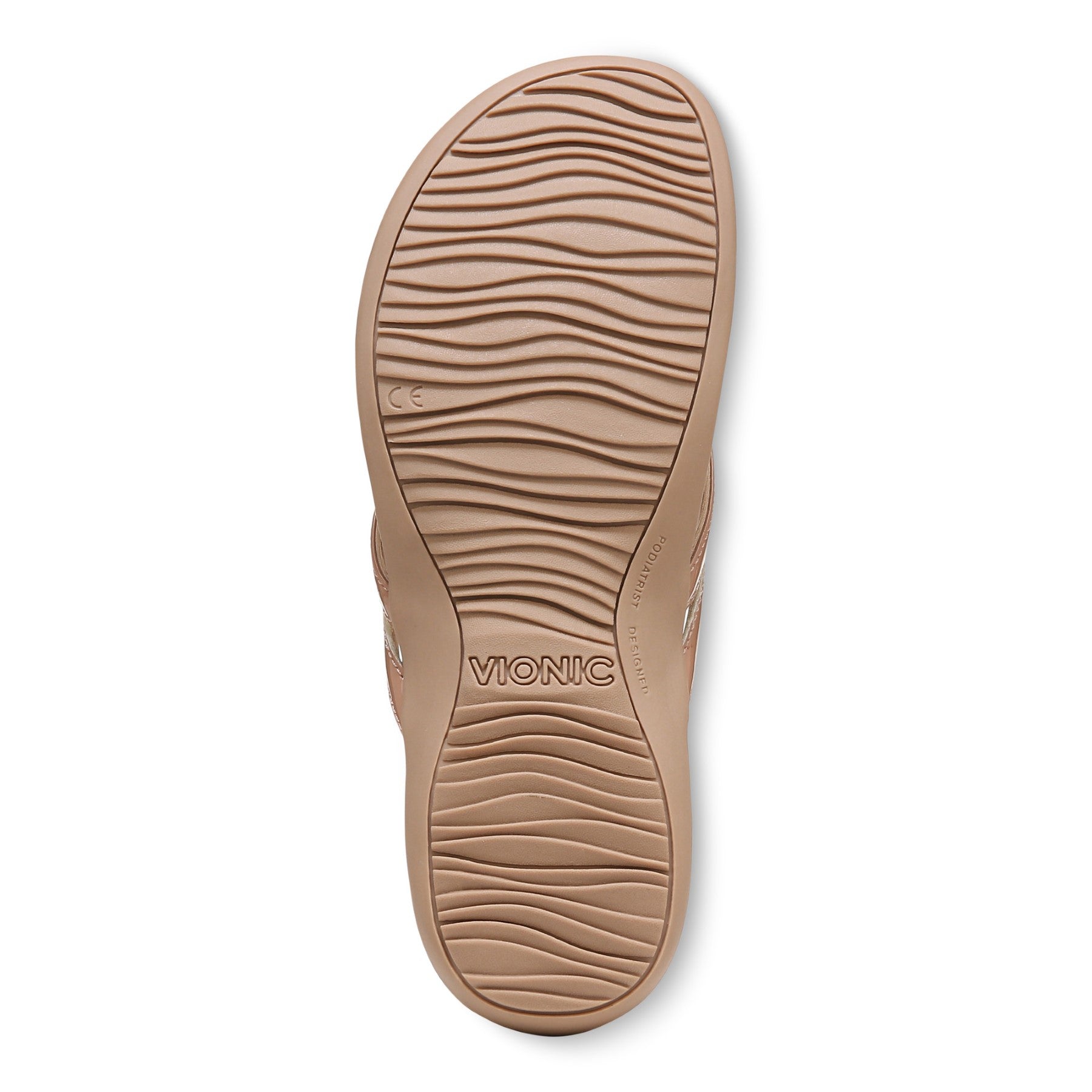 Vionic Bella X Women's Orthotic Support Sandal - Macaroon - Bottom