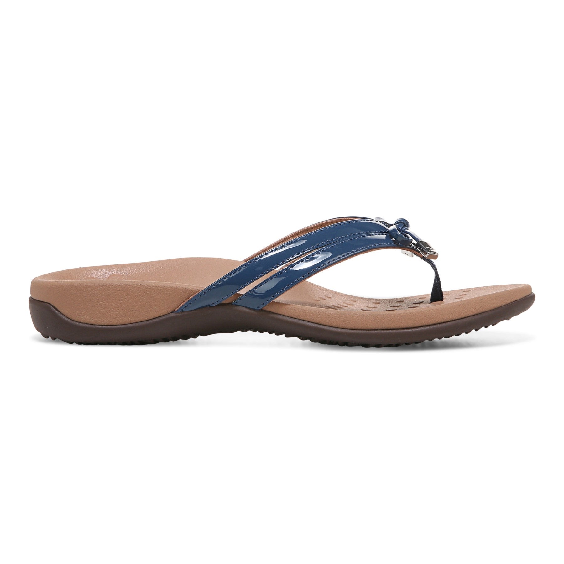 Vionic Bella X Women's Orthotic Support Sandal - Dark Blue - Right side