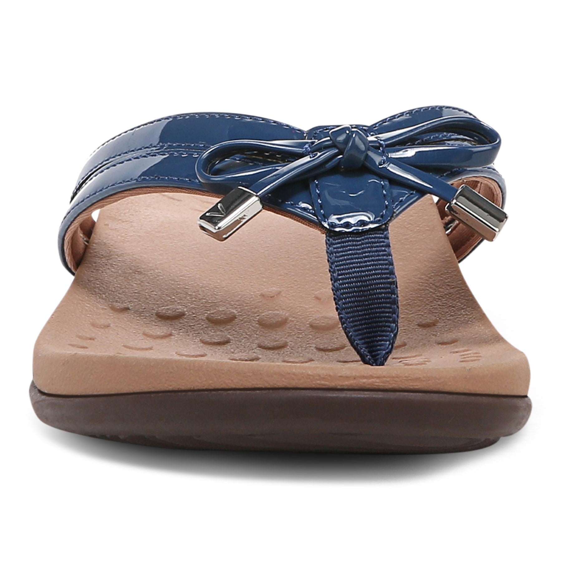 Vionic Bella X Women's Orthotic Support Sandal - Dark Blue - Front