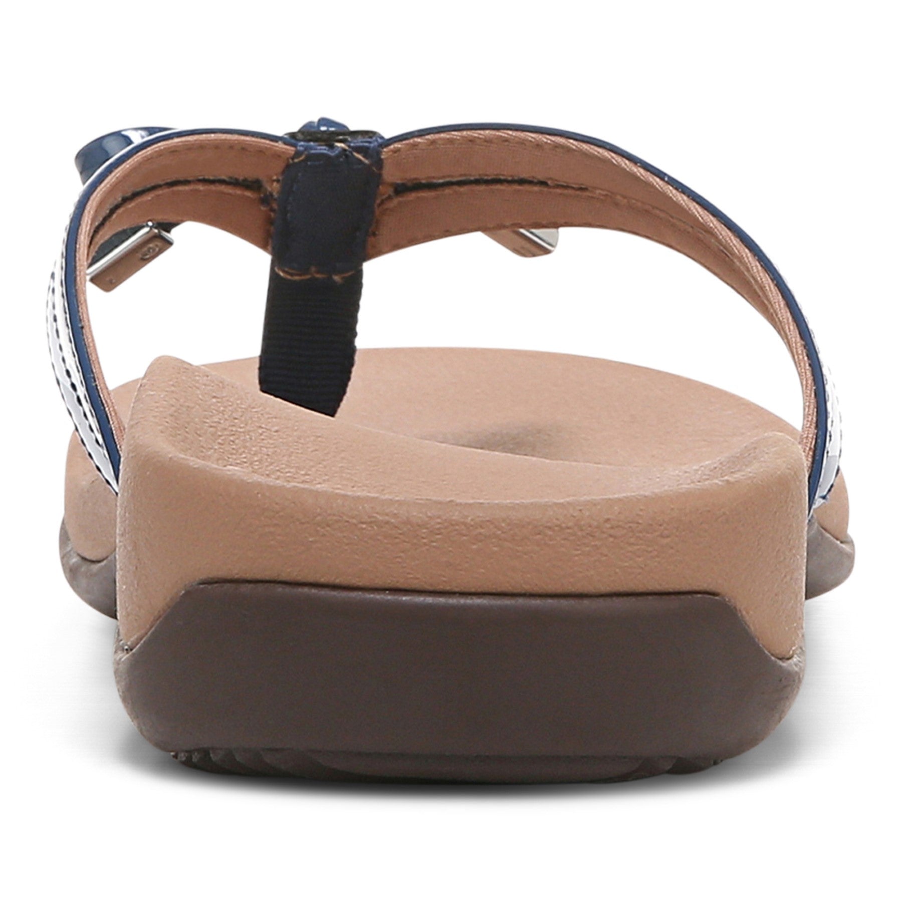Vionic Bella X Women's Orthotic Support Sandal - Dark Blue - Back
