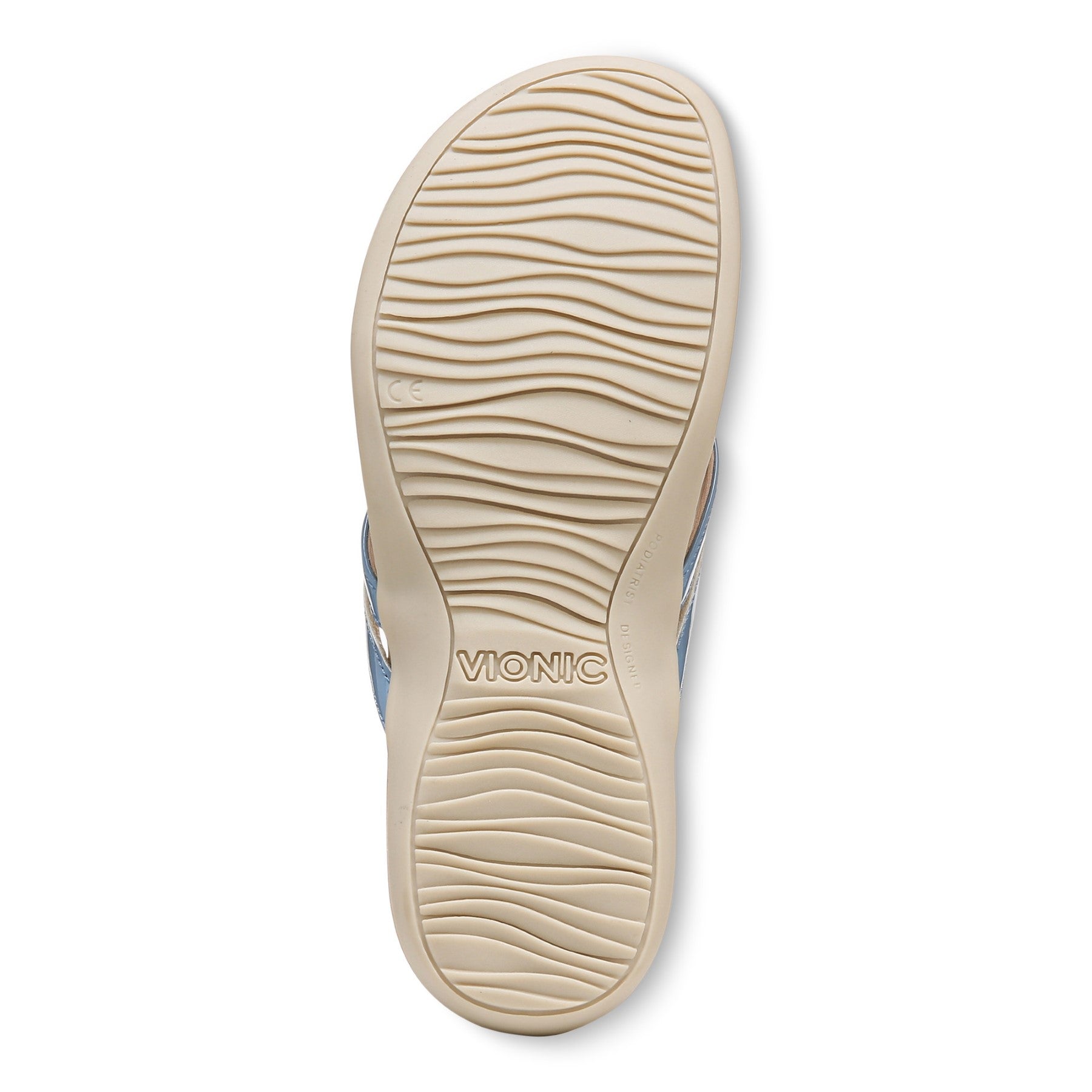 Vionic Bella X Women's Orthotic Support Sandal - Blue Shadow - Bottom
