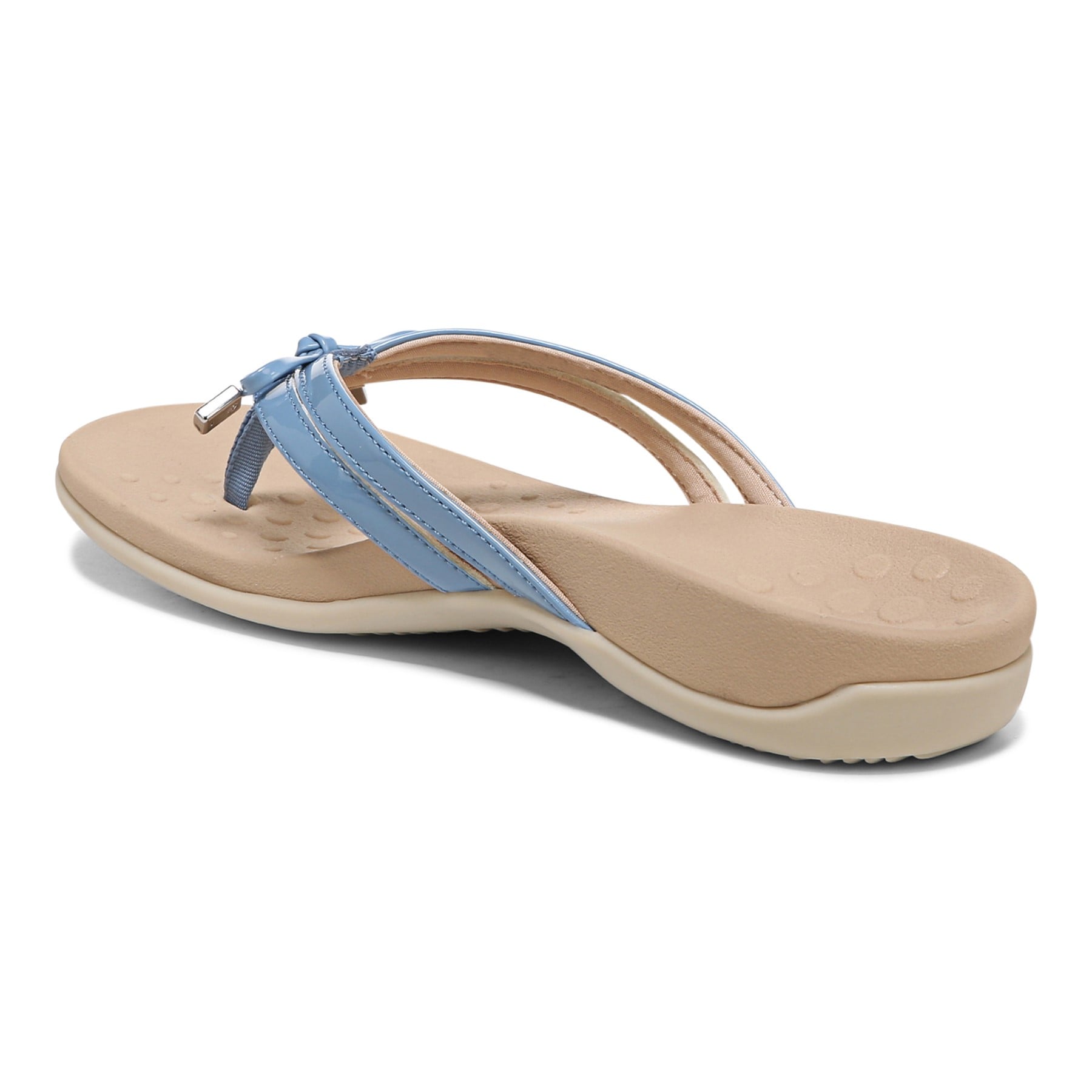 Vionic Bella X Women's Orthotic Support Sandal - Blue Shadow - Back angle