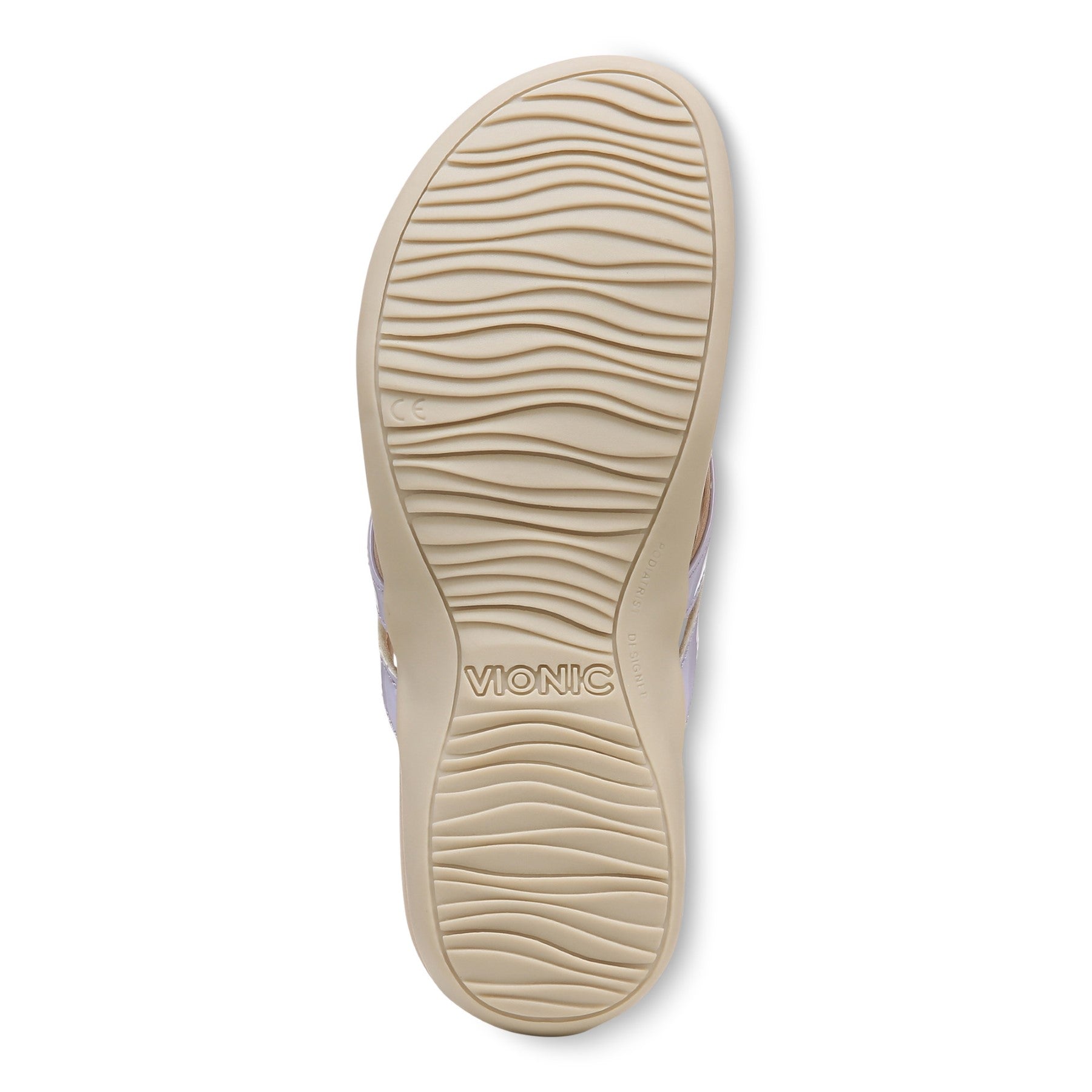 Vionic Bella X Women's Orthotic Support Sandal - Purple Heather - Bottom