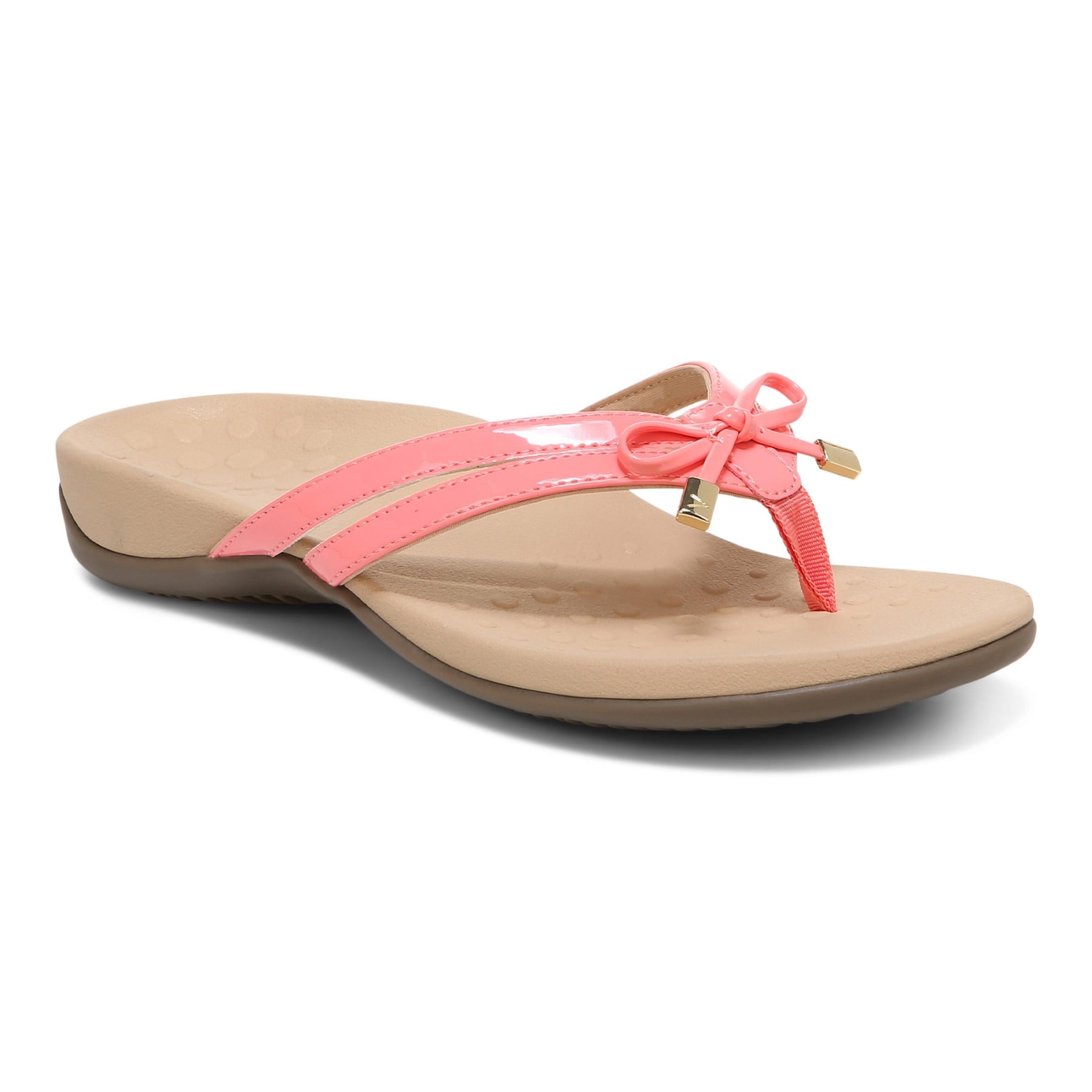 Vionic Bella X Women's Orthotic Support Sandal - Shell Pink - Angle main