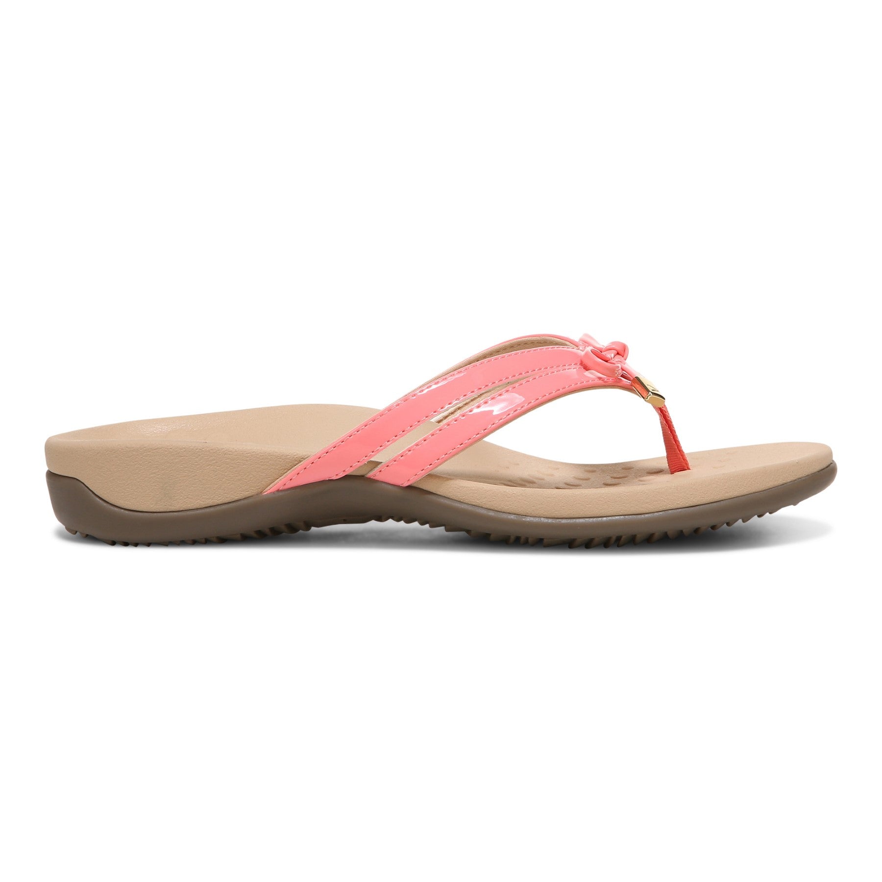 Vionic Bella X Women's Orthotic Support Sandal - Shell Pink - Right side