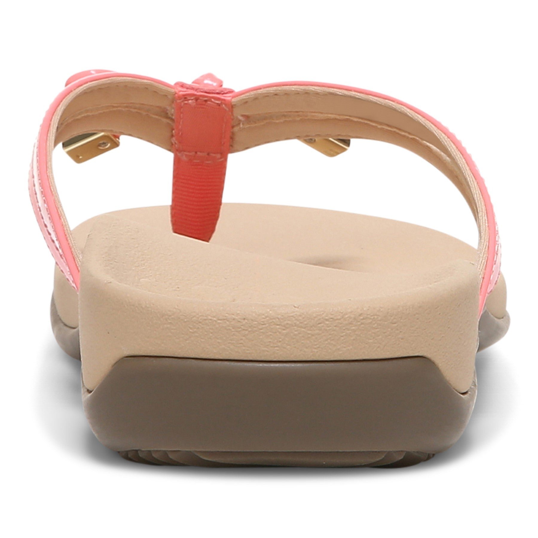 Vionic Bella X Women's Orthotic Support Sandal - Shell Pink - Back