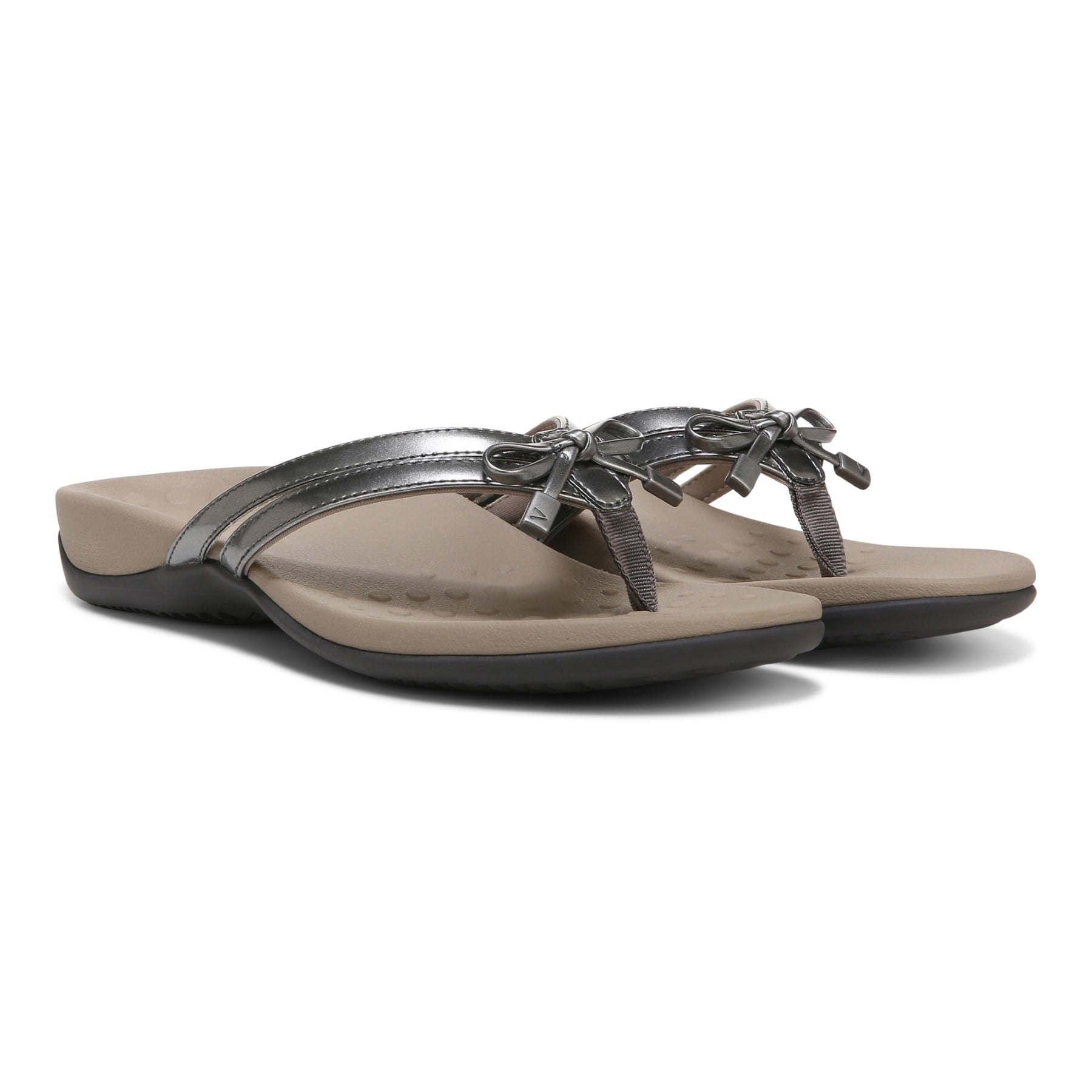 Vionic Bella X Women's Orthotic Support Sandal - Pewter - Pair