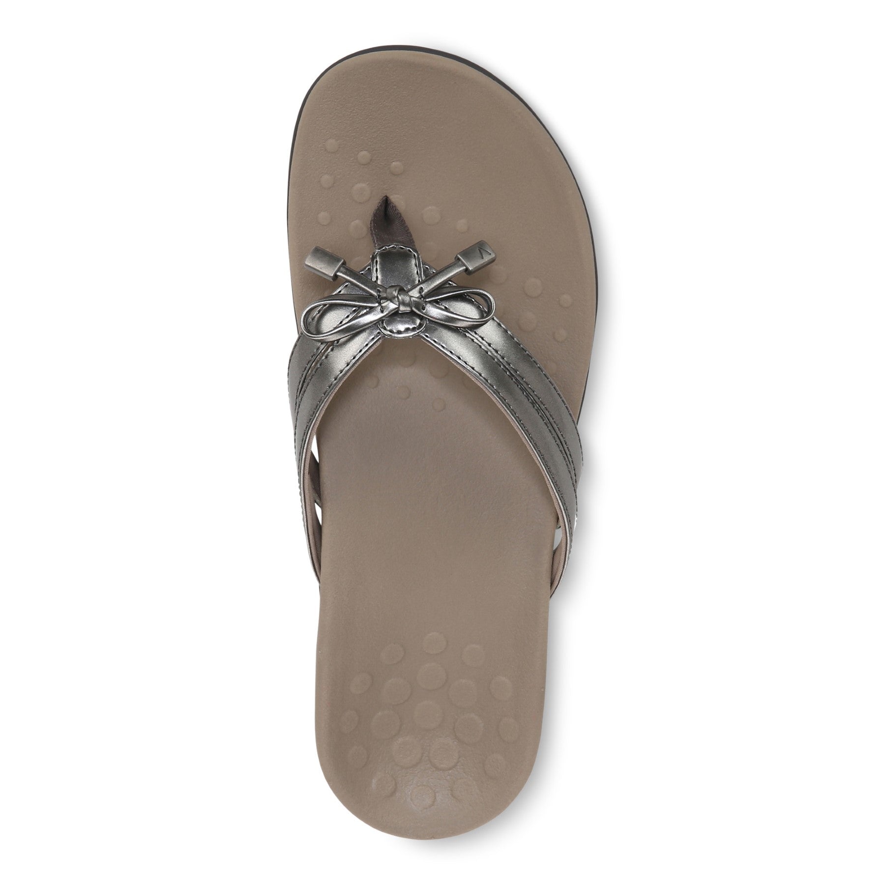 Vionic Bella X Women's Orthotic Support Sandal - Pewter - Top