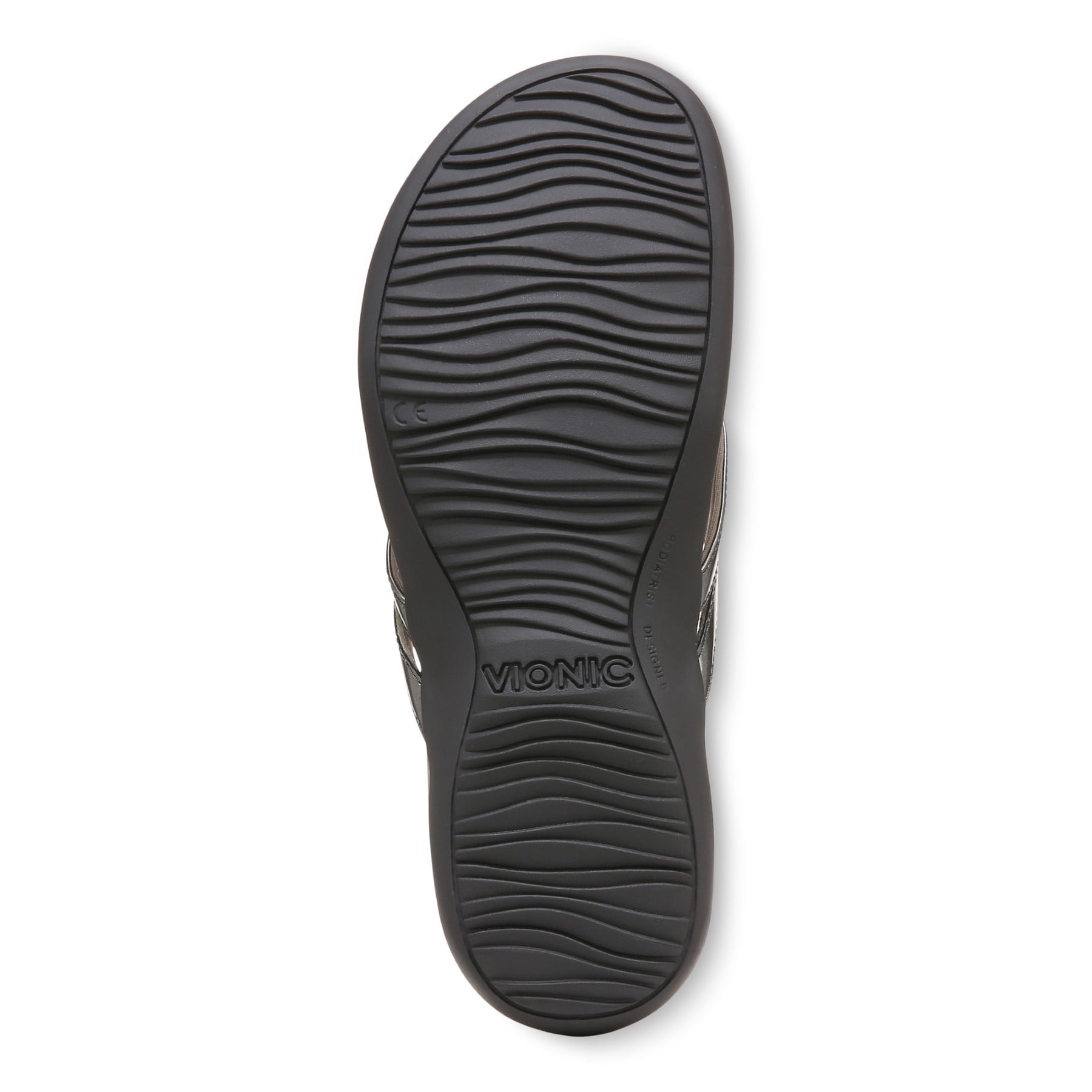 Vionic Bella X Women's Orthotic Support Sandal - Pewter - Bottom