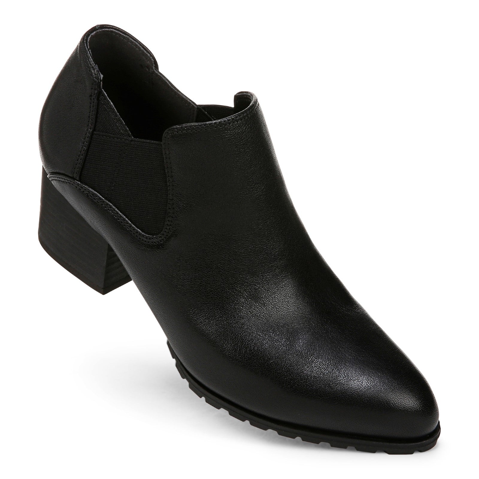 Vionic Belmont womens Shooties Short Boot - Black - BELMONT-J2291L1001-BLACK-13fl-med