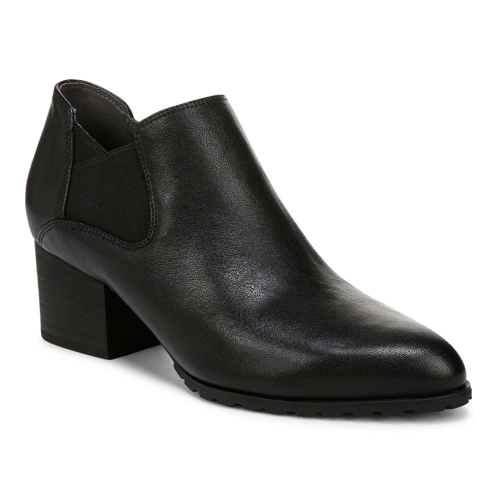 Vionic Belmont womens Shooties Short Boot - Black - Angle main