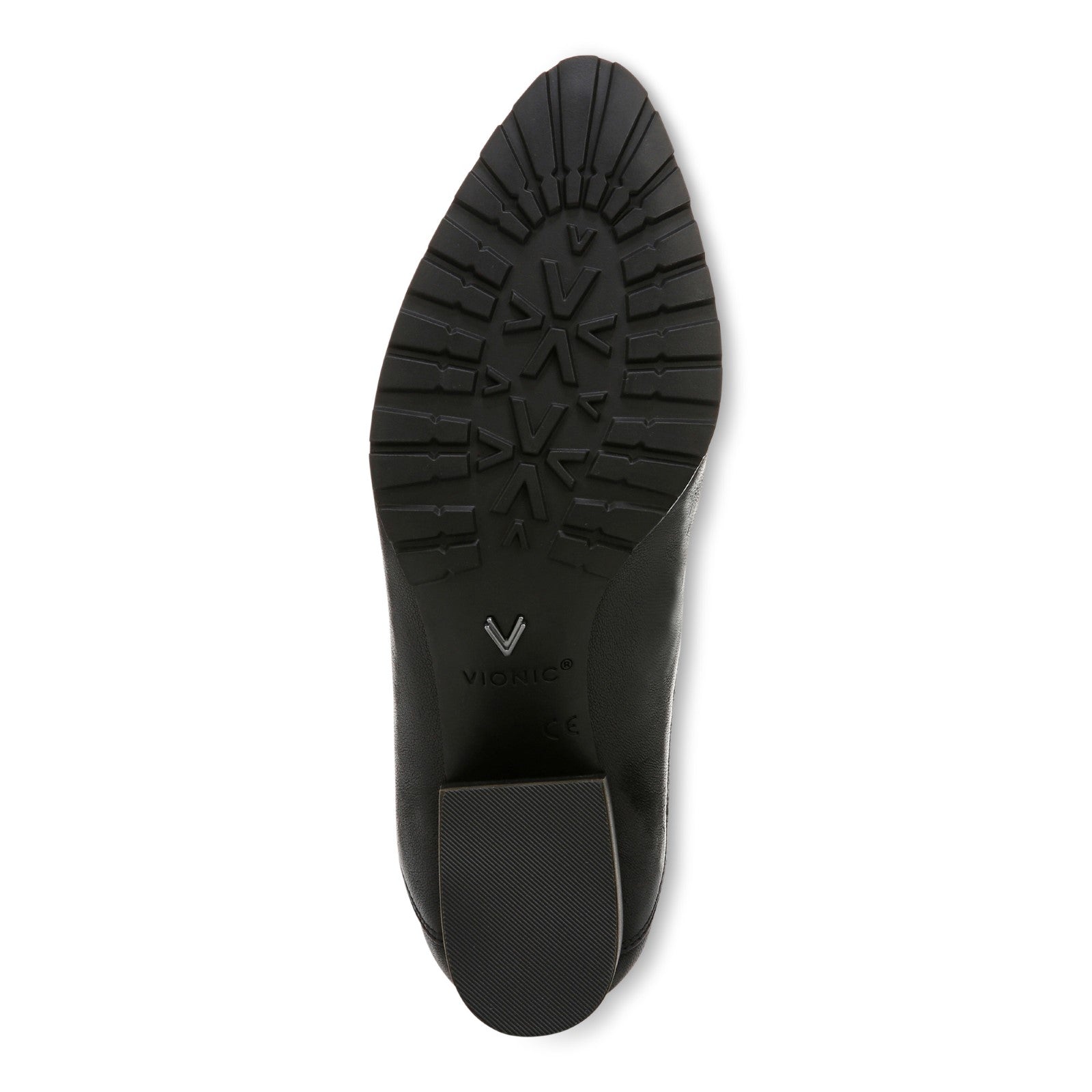 Vionic Belmont womens Shooties Short Boot - Black - Bottom
