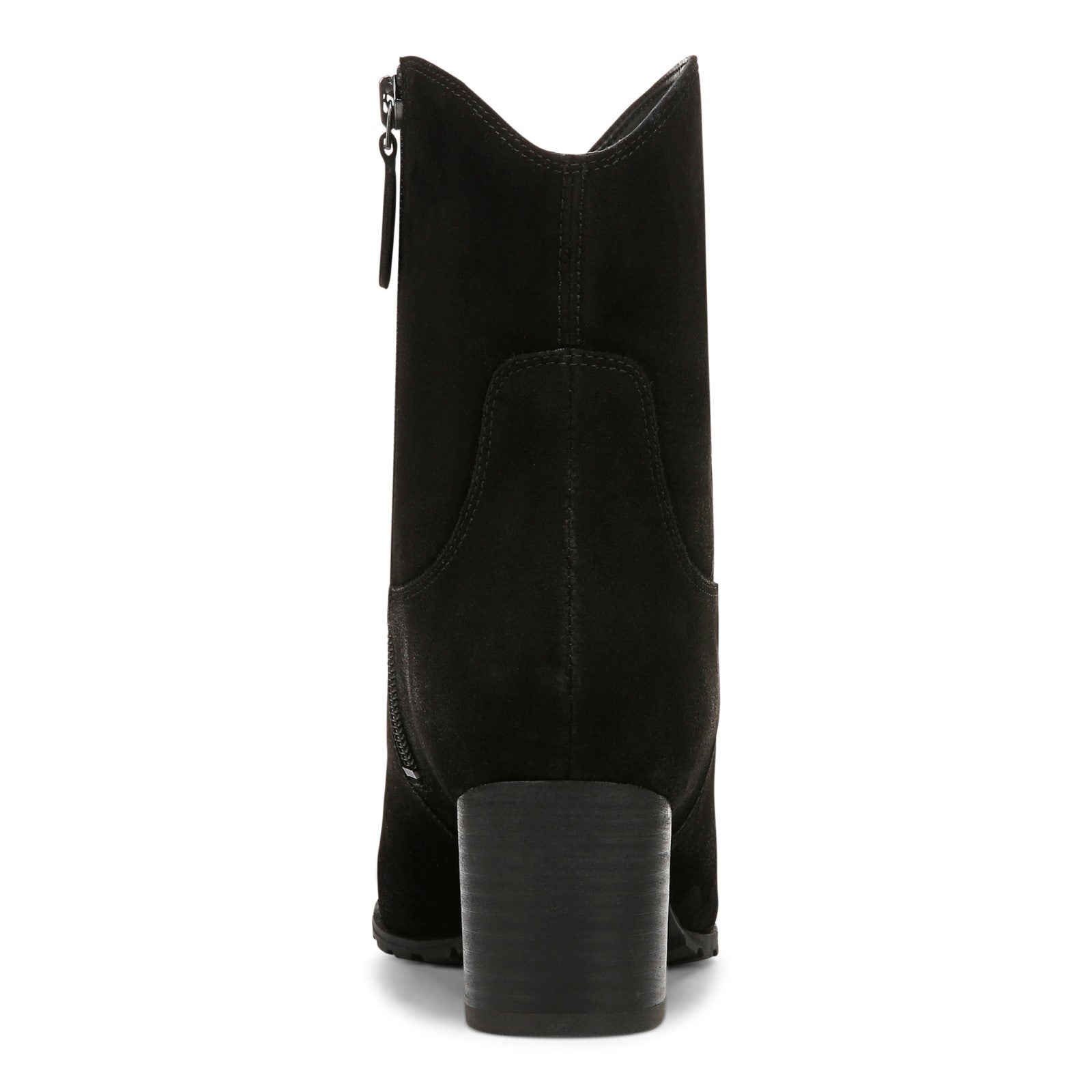 Vionic Bishop womens Western Short Boot - Black - Back