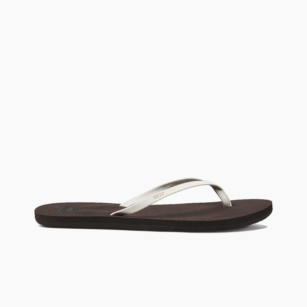 Reef Bliss Nights Women\'s Sandals - Brown/white - Side