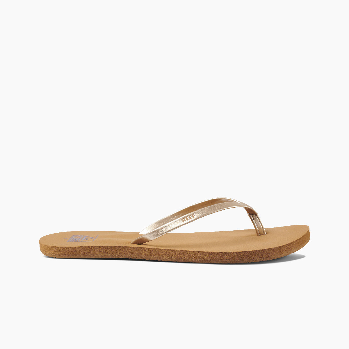 Reef Bliss Nights Women\'s Sandals - Tan/champagne - Side