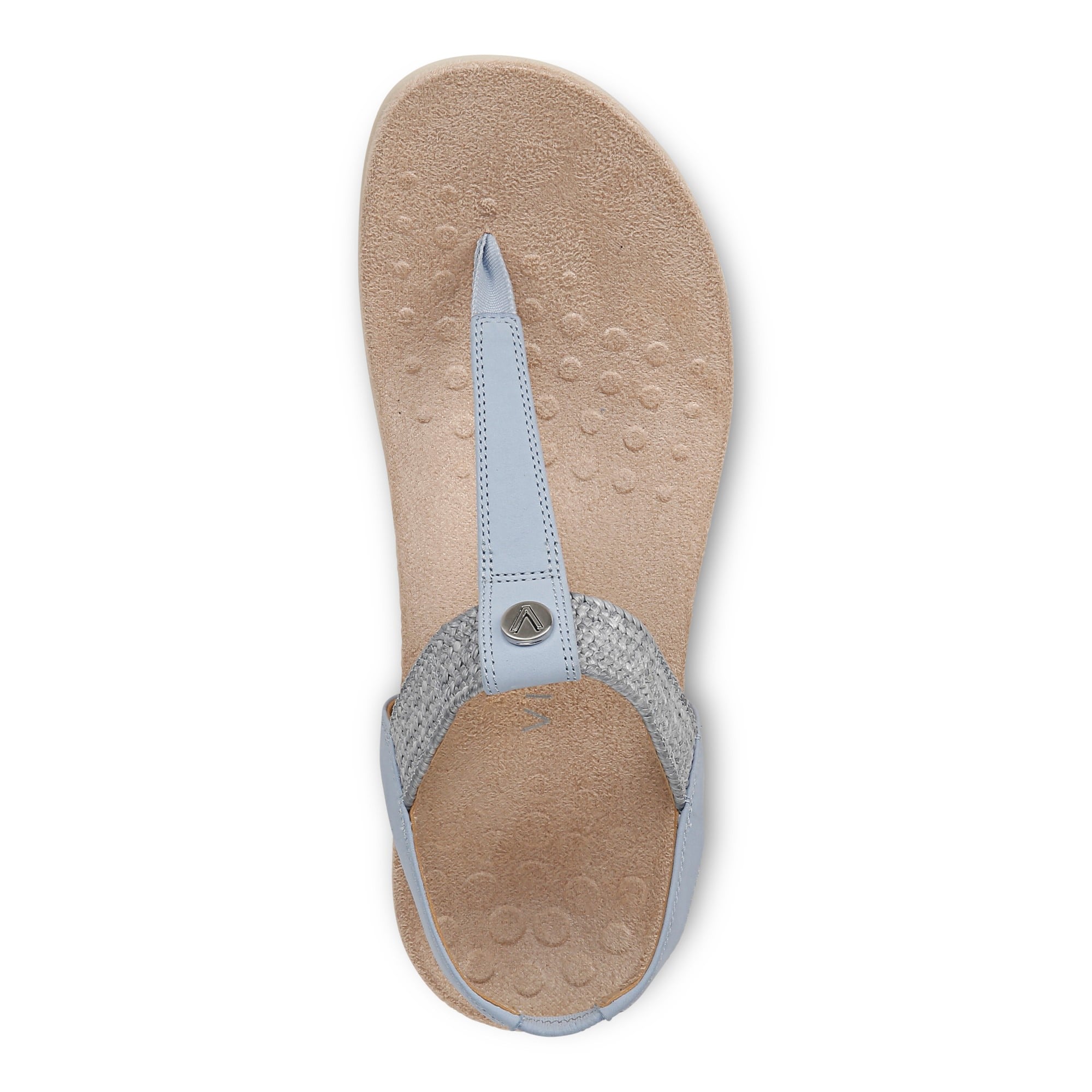 Vionic Brea Women's Toe Post Comfort Sandal - Skyway Blue - Top