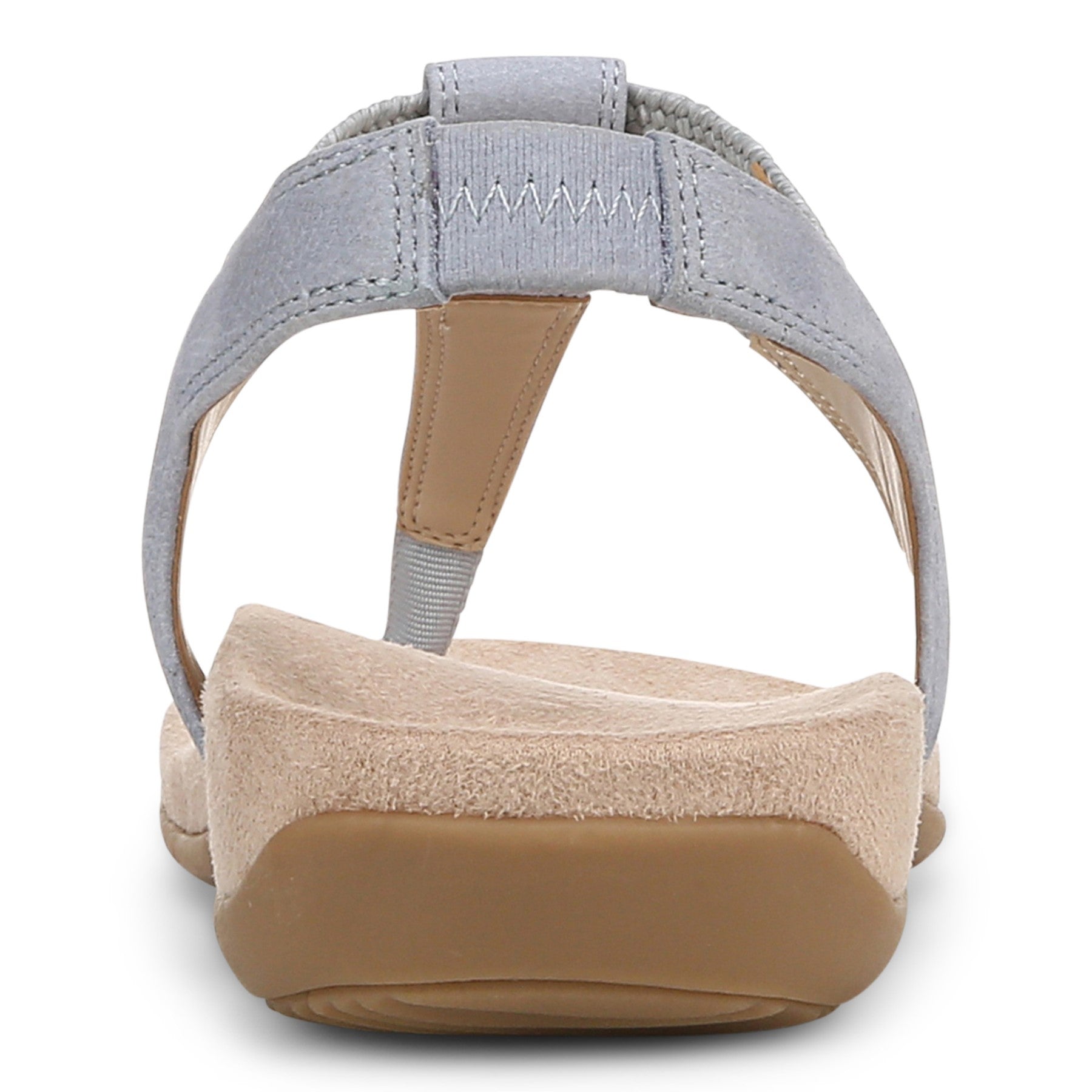 Vionic Brea Women's Toe Post Comfort Sandal - Blue Mist - Back
