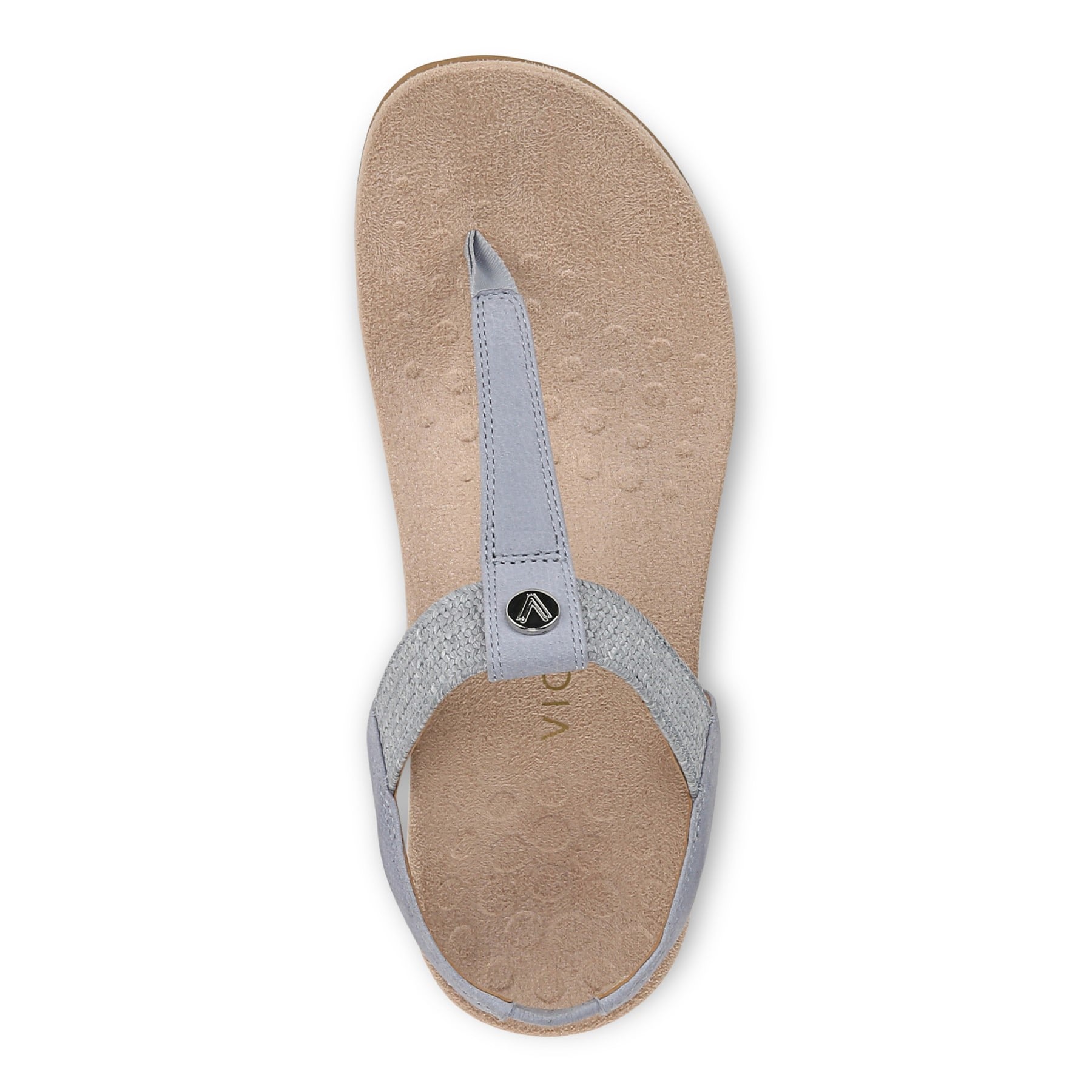 Vionic Brea Women's Toe Post Comfort Sandal - Blue Mist - Top