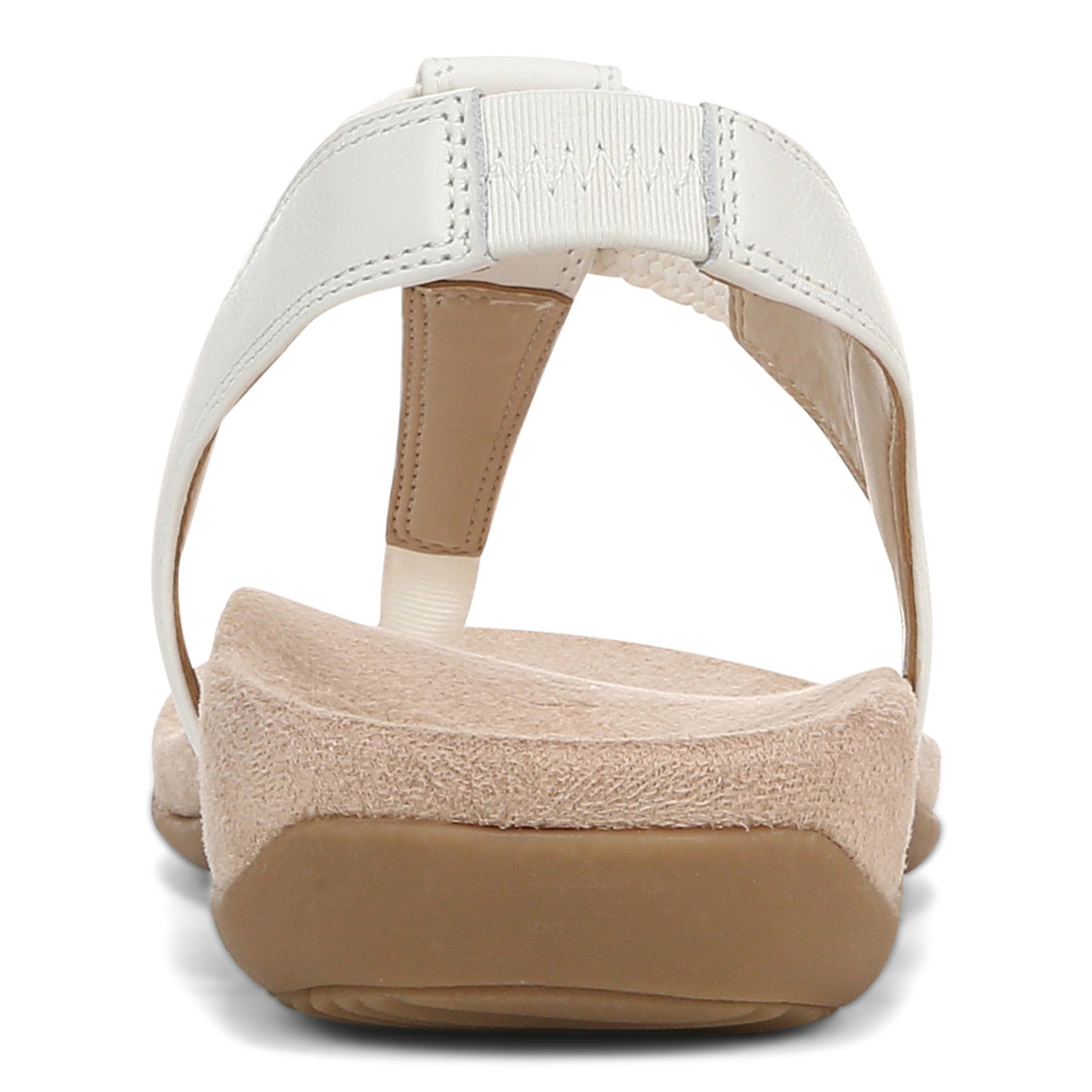 Vionic Brea Women's Toe Post Comfort Sandal - White - Back