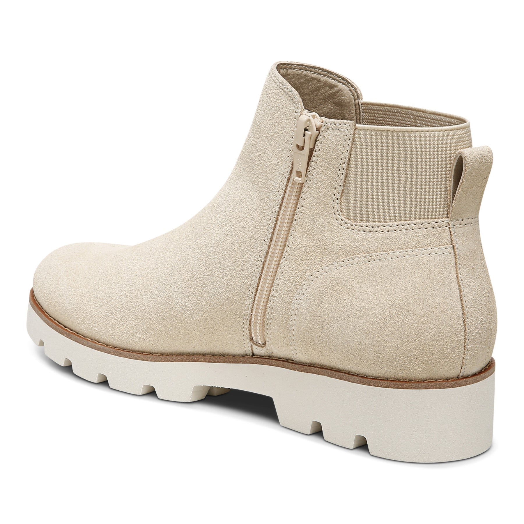 Vionic Brionie Womens N/A Shrtboot - Semolina - Back angle
