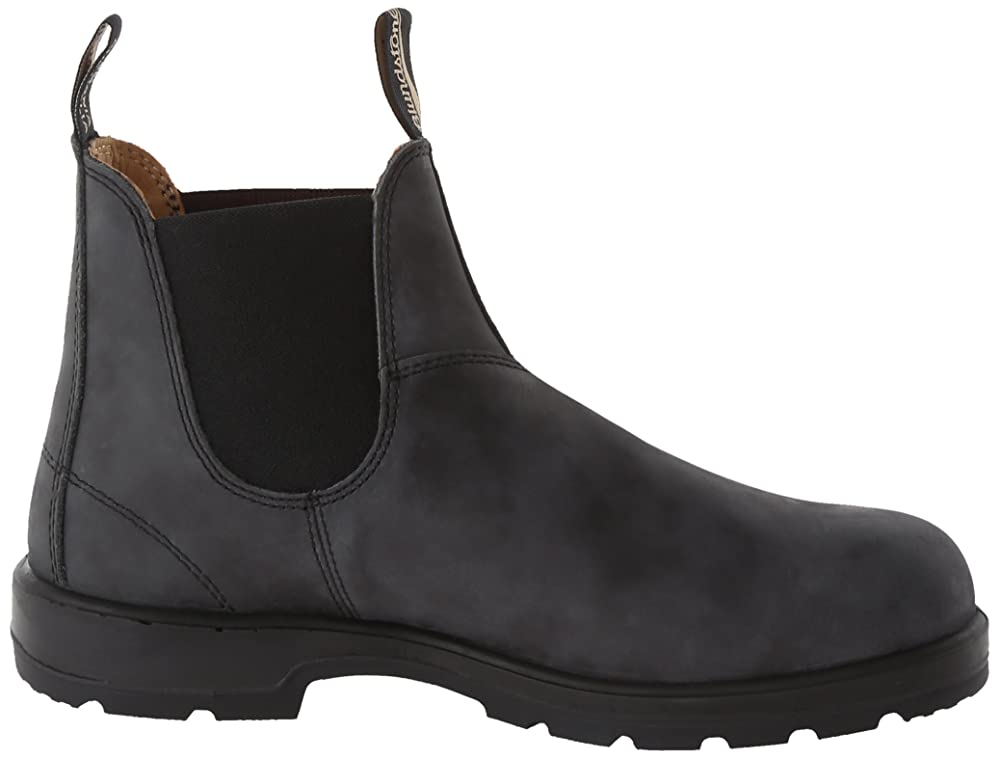 Blundstone 587 Men's / Women's Classic Chelsea Boot - Rustic Black - Unisex - Rustic Black