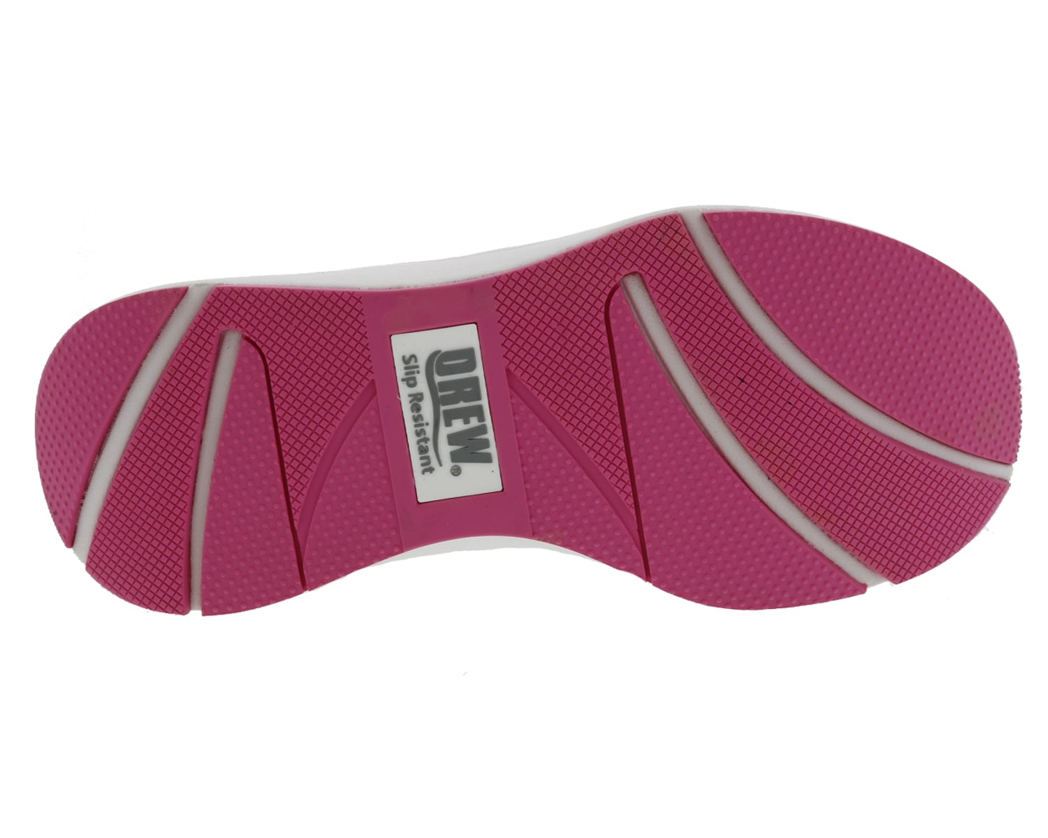 Drew Balance Womens Slip Resistant Performance Shoe -  Black/Pink Combo