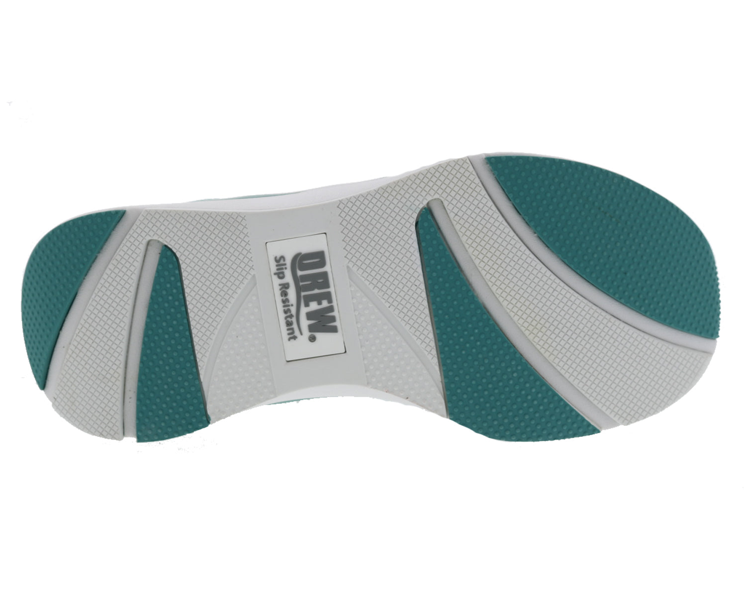 Drew Balance Womens Slip Resistant Performance Shoe -  Green Mesh Combo